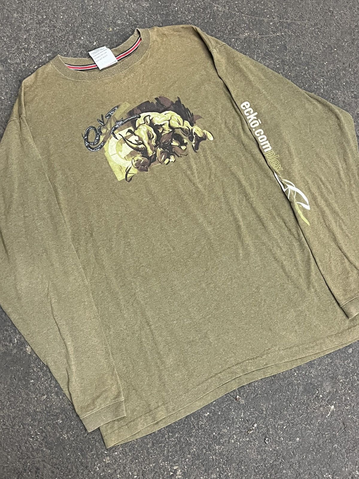 Ecko Unltd. × Vintage Ecko y2k longsleeve skater streetwear hype hip hop vintage Size US XXL / EU 58 / 5 - 2 Thumbnail
