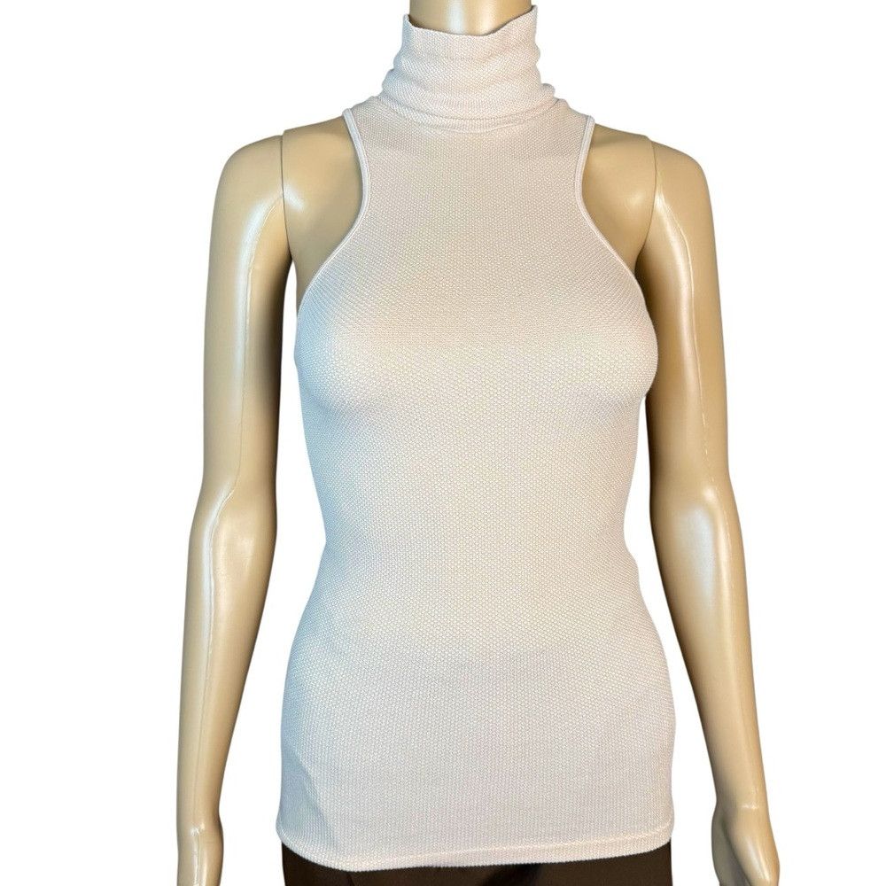 Free People New Free People Always Ready Seamless Turtleneck Tank Size Size XS / US 0-2 / IT 36-38 - 3 Thumbnail