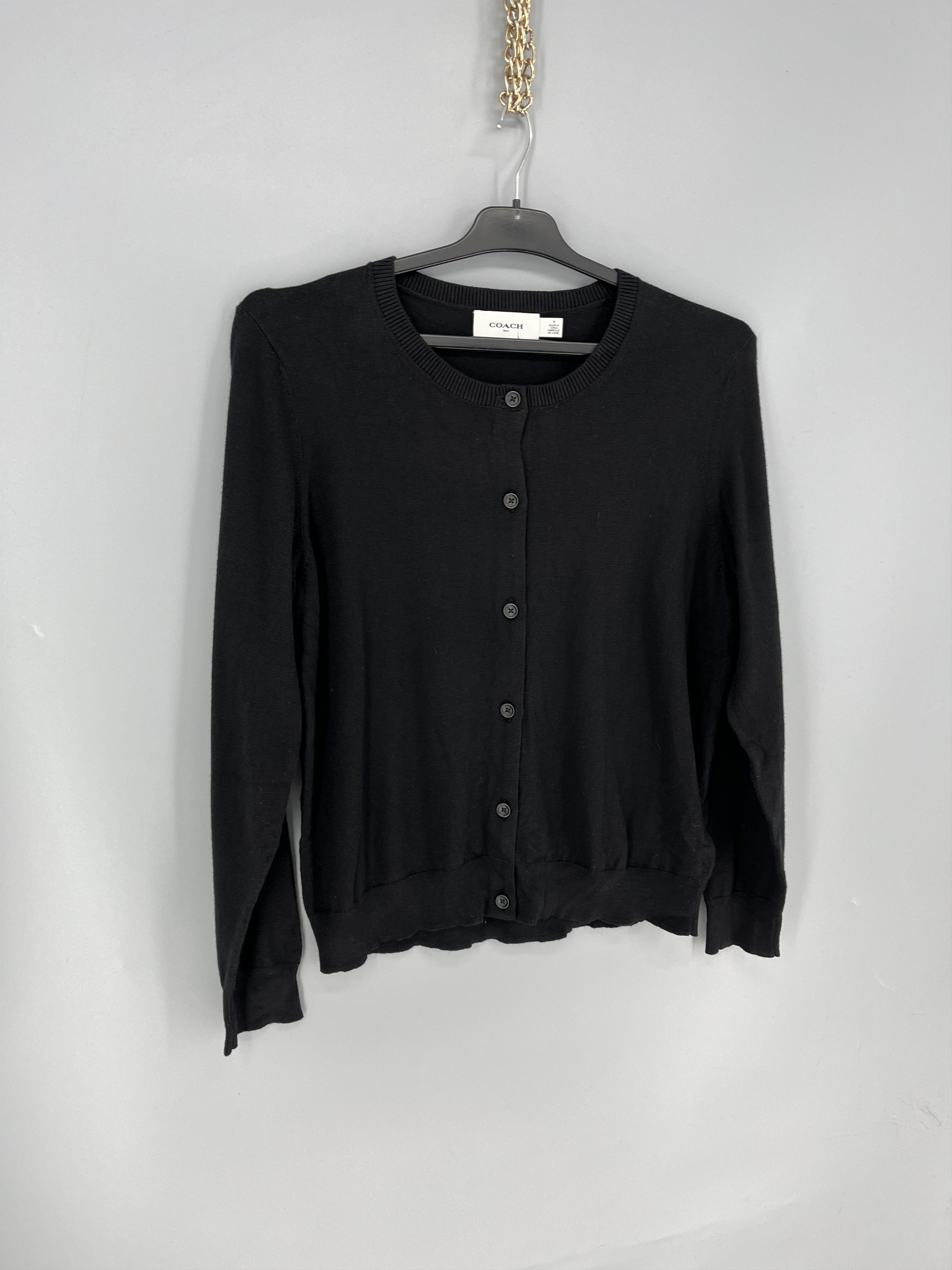 Coach NWOT Coach 1941 Womens Luxury Cotton Viscose Knit Button Size M / US 6-8 / IT 42-44 - 3 Thumbnail