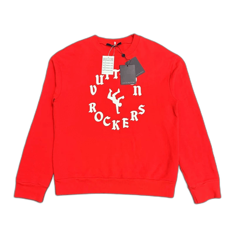 Louis Vuitton Louis Vuitton Red SS22 Sweatshirt Size S Size US S / EU 44-46 / 1 - 1 Thumbnail