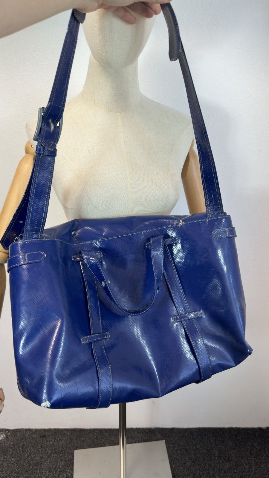 Freitag RARE Freitag R511 Carolus Blue Reference Line Shoulder Bag Size ONE SIZE - 10 Thumbnail