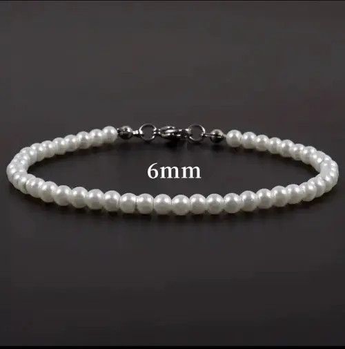 Jewelry Ichiko x Miori 6mm Beads Pearl Bracelet Size ONE SIZE - 5 Thumbnail