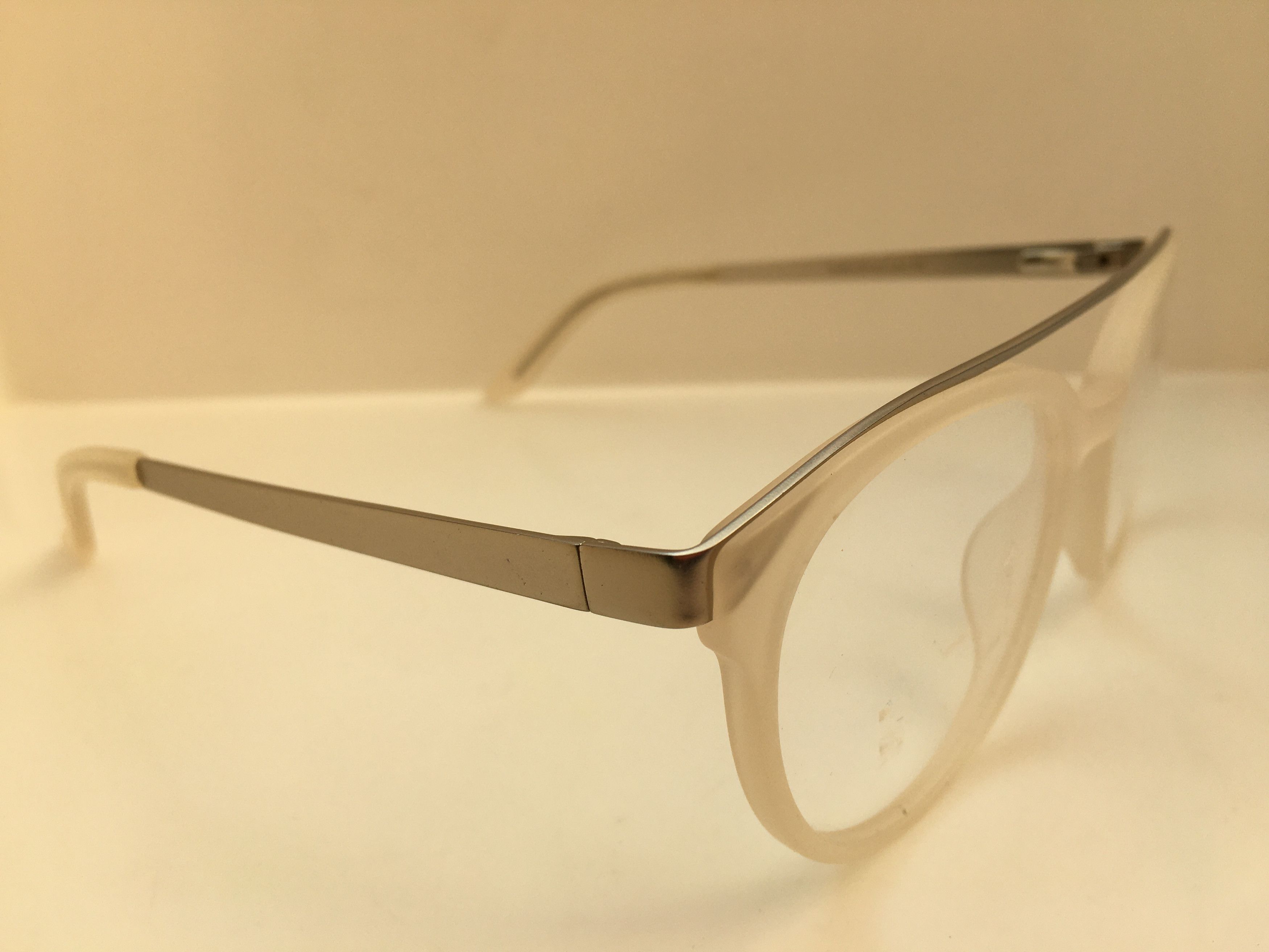 Other Eyebuydirect Morning Breeze Ivory Silver Eyeglasses Frame Size ONE SIZE - 2 Thumbnail
