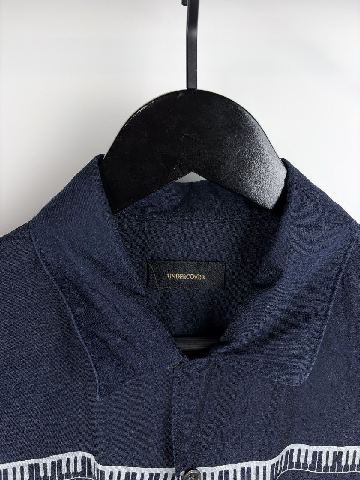 Undercover SS17 Undercover Improvisation Concepts Button Up Shirt Navy Size US S / EU 44-46 / 1 - 5 Thumbnail