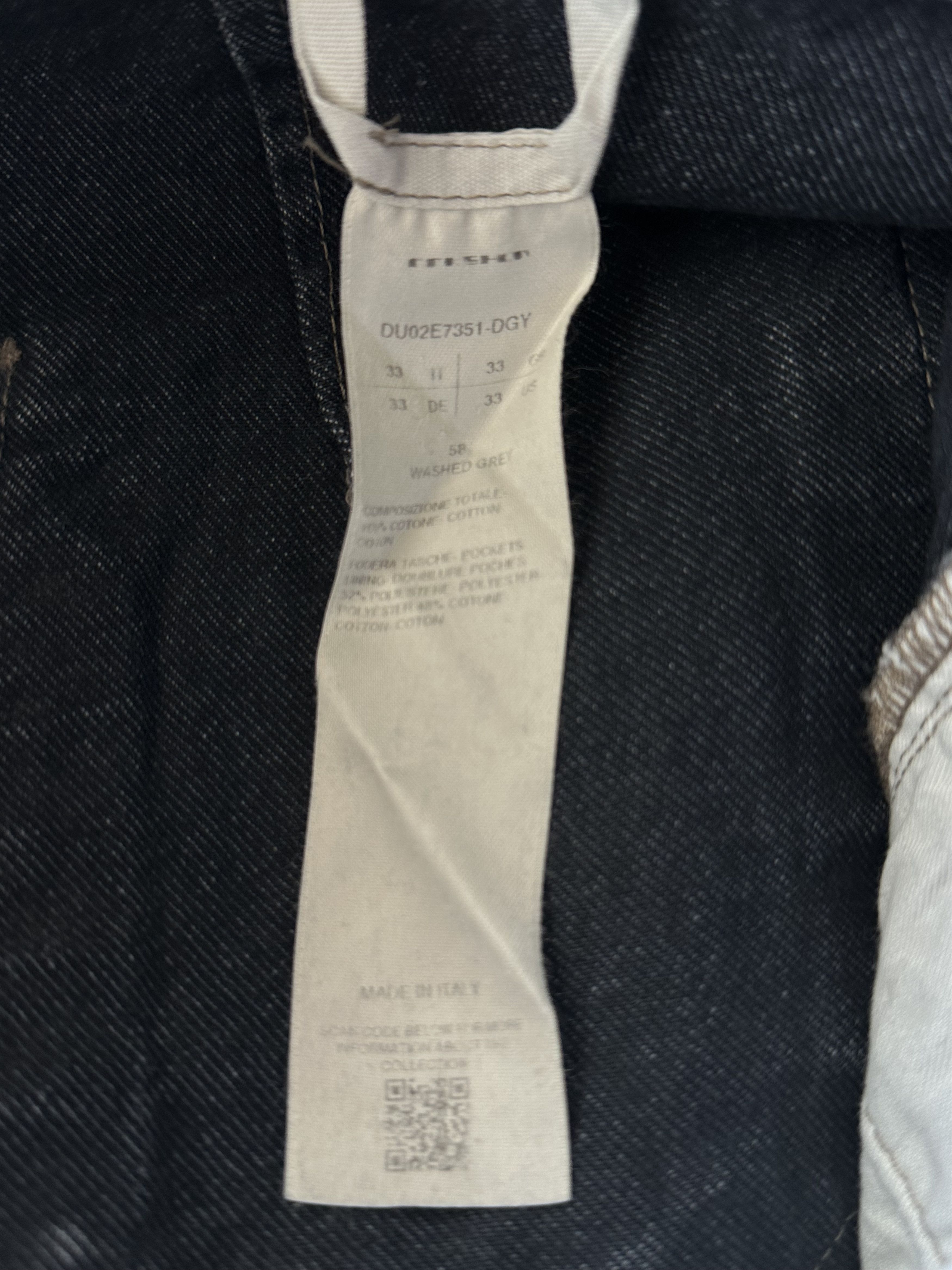 Rick Owens Rick Owens Washed Grey Geth Jeans Size US 31 - 3 Thumbnail