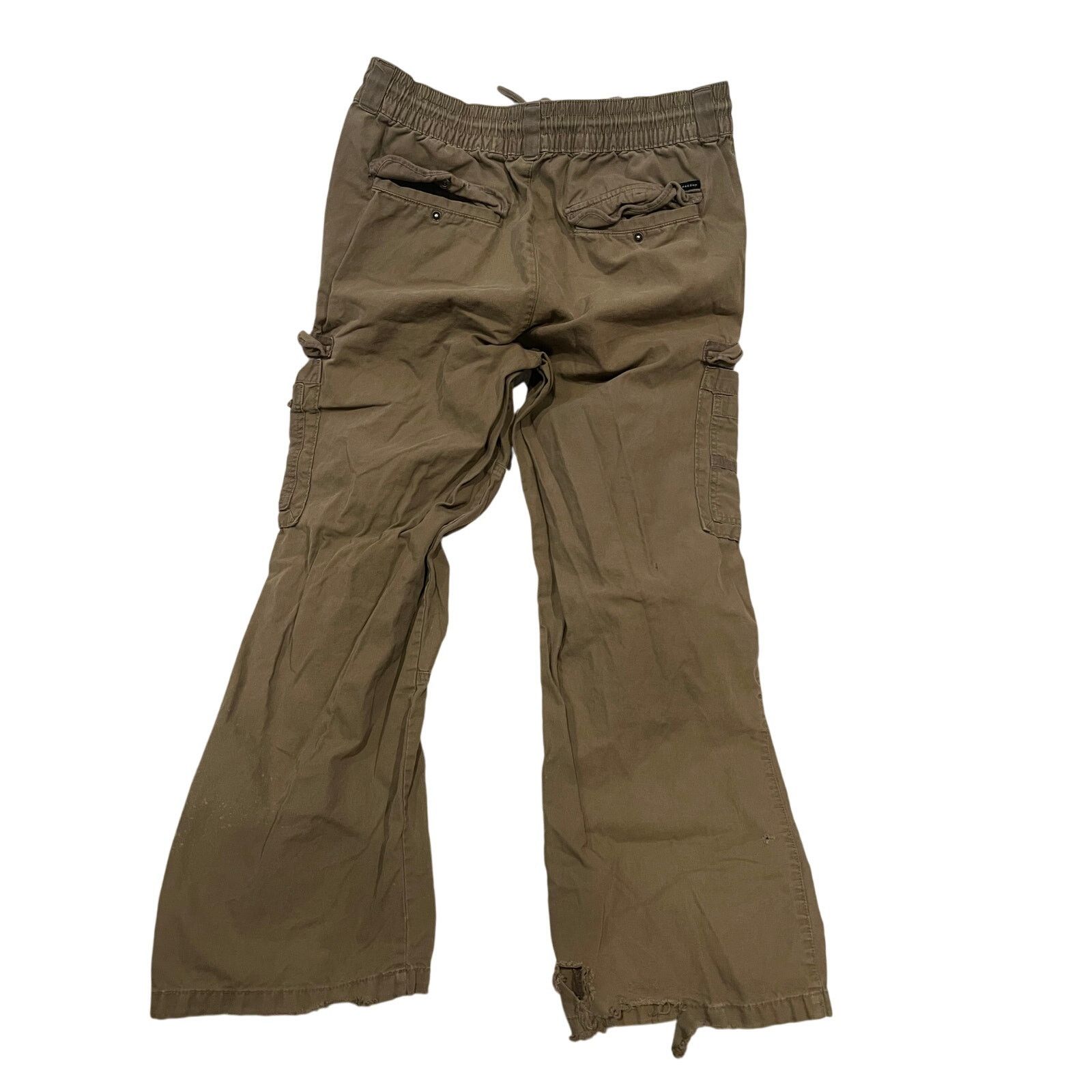 Pacsun Pacsun Baggy Flared Leg Cargo Pants Mens 30x28 Size US 30 / EU 46 - 2 Thumbnail