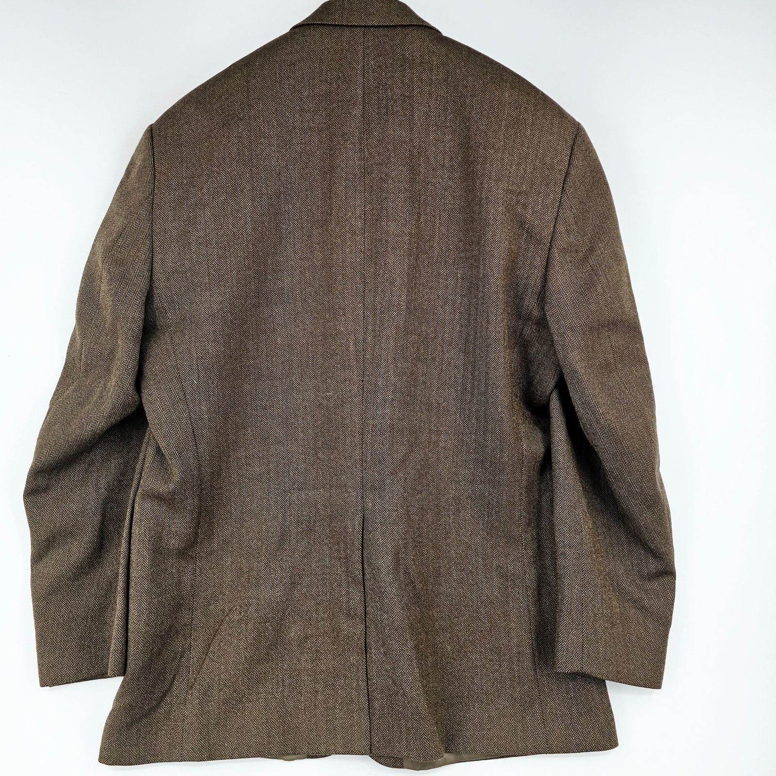 Chaps Chaps Ralph Lauren Wool Sports Coat Blazer Jacket Brown 4R Size 44R - 2 Thumbnail