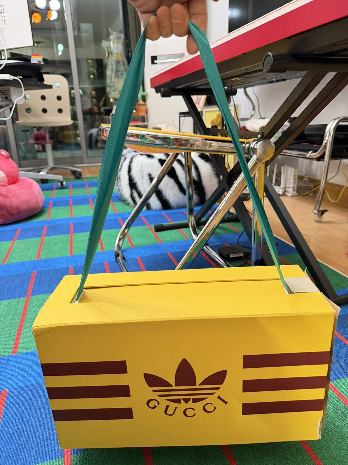 Gucci Gucci x Adidas Horsebit Suede Loafers Size US 8 / EU 41 - 7 Thumbnail