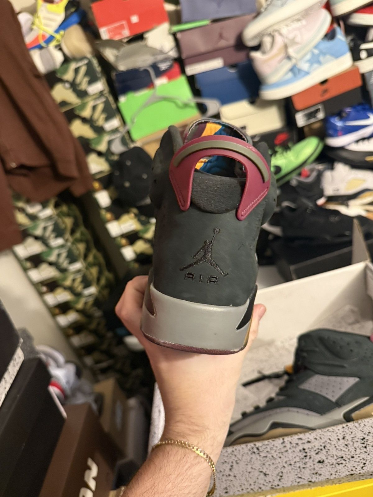 Jordan Brand Jordan retro 6 bordeaux sz 10.5 Size US 10.5 / EU 43-44 - 4 Thumbnail