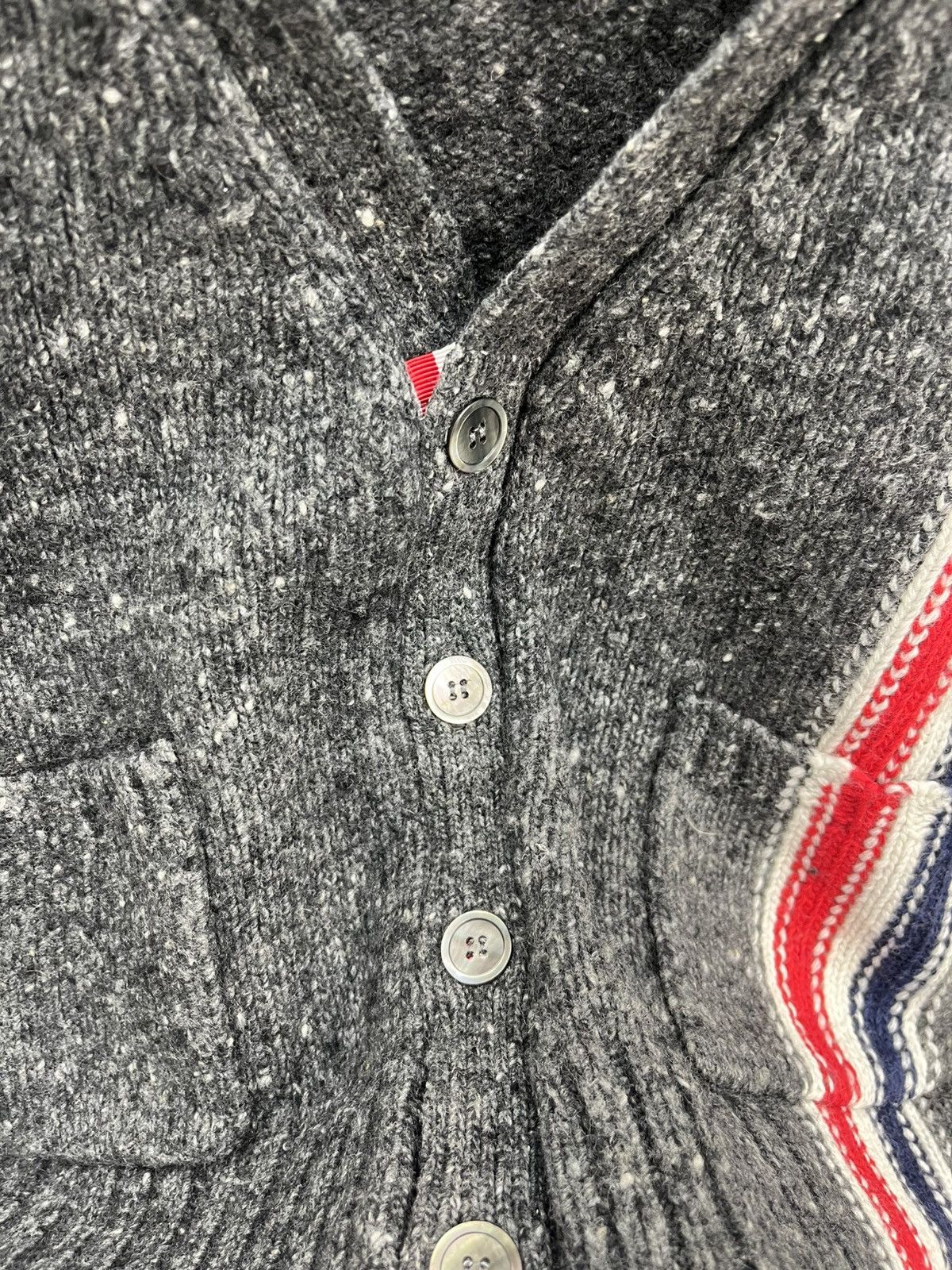 Thom Browne Thom Browne Wool Knit Cardigan Sweater Size US XS / EU 42 / 0 - 4 Thumbnail