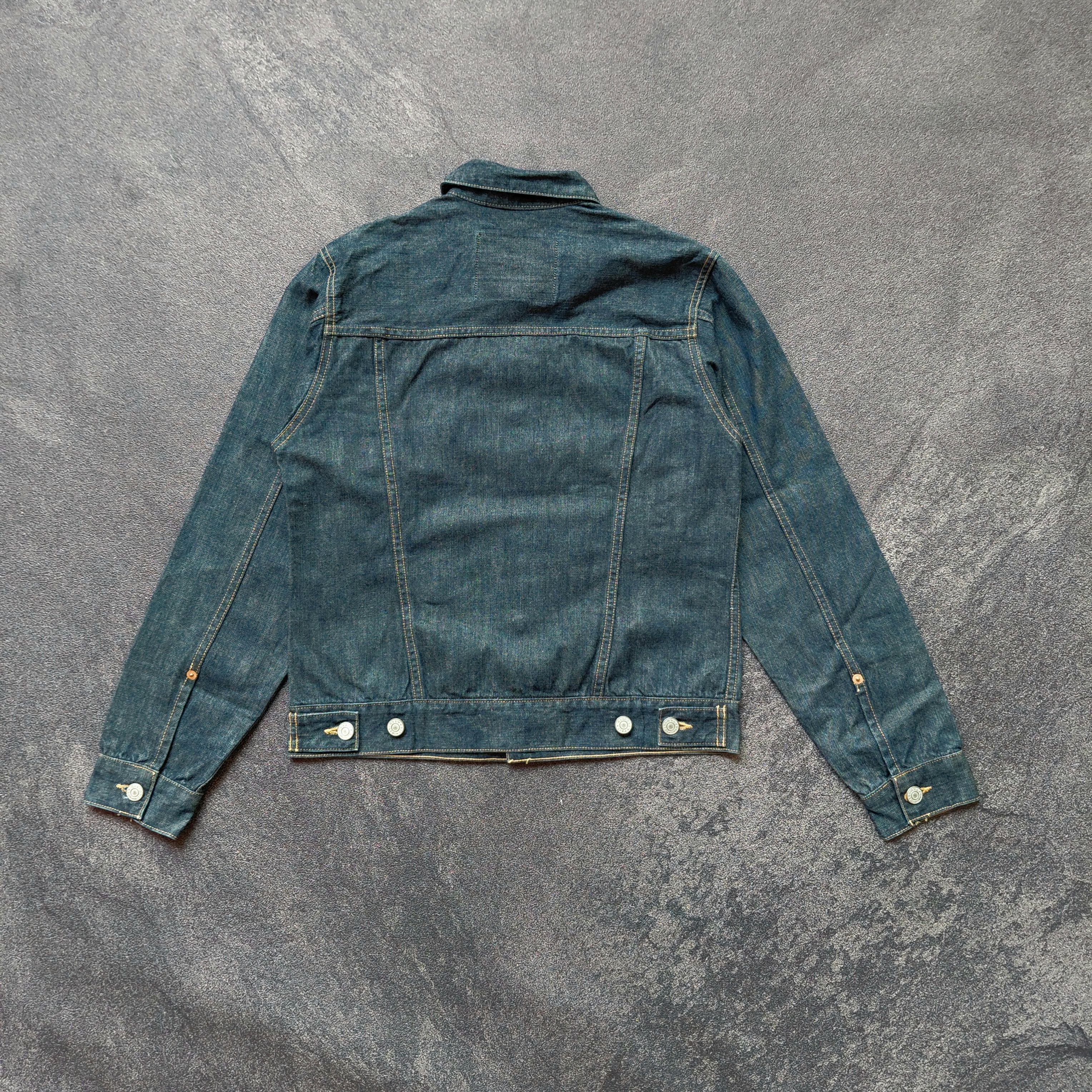 Japanese Brand A/T Type II Japan Trucker Denim Jacket Size US S / EU 44-46 / 1 - 2 Thumbnail