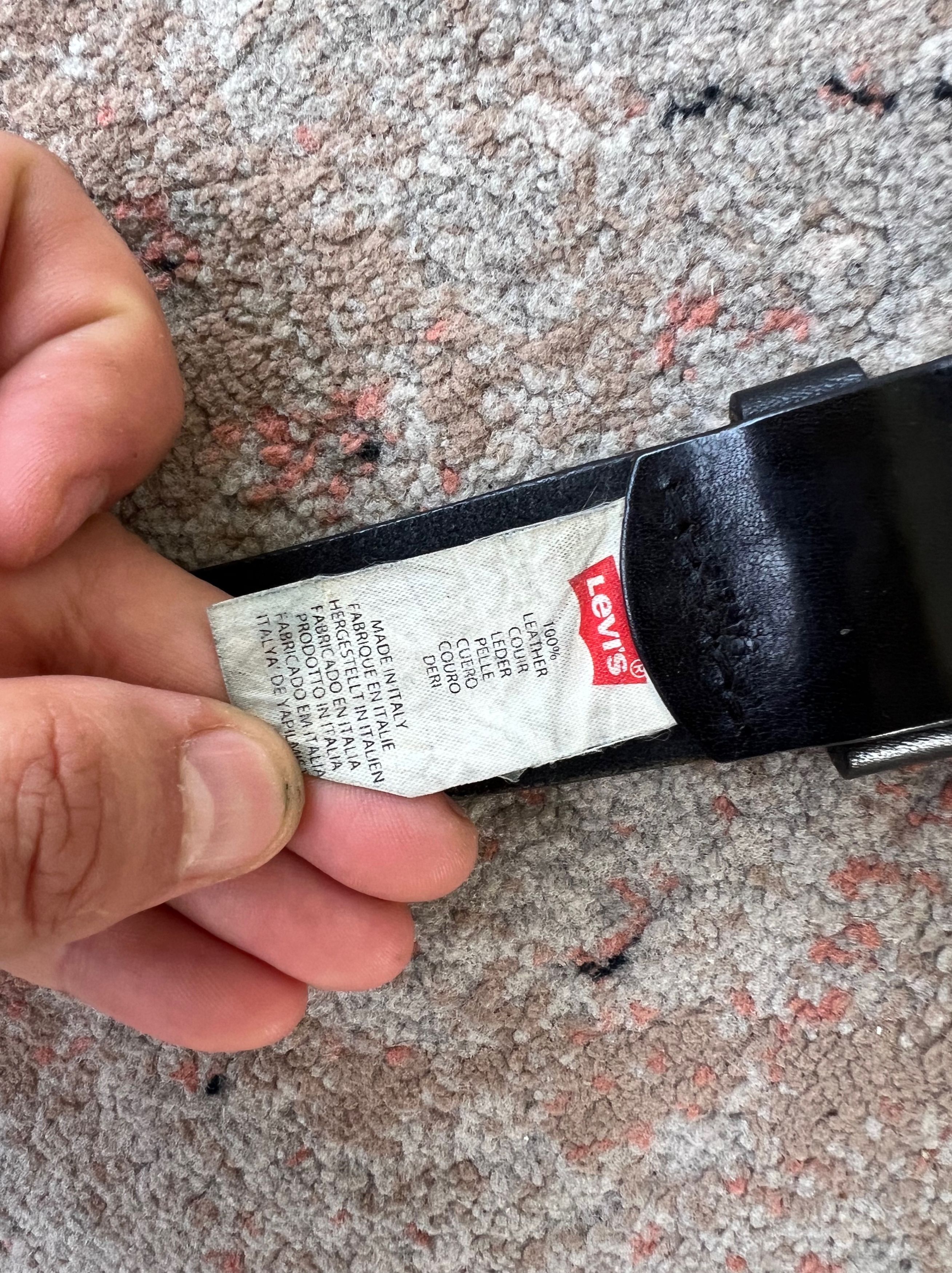 Leather × Levi's Levi's Leather Belt Size ONE SIZE - 6 Thumbnail