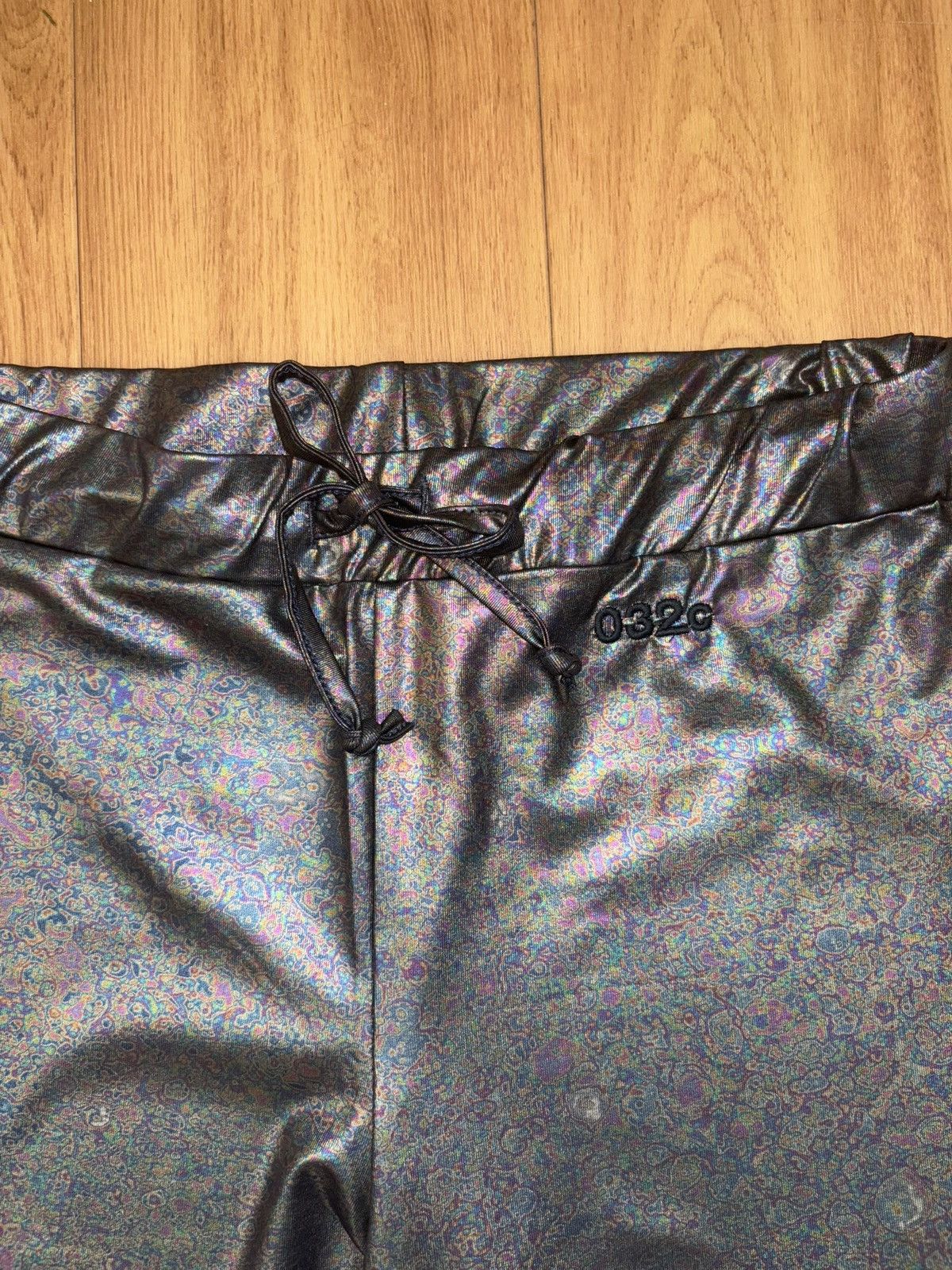 032c 032c Berlin Multicolor Oilslick Bells Pants Size 28" / US 6 / IT 42 - 3 Thumbnail