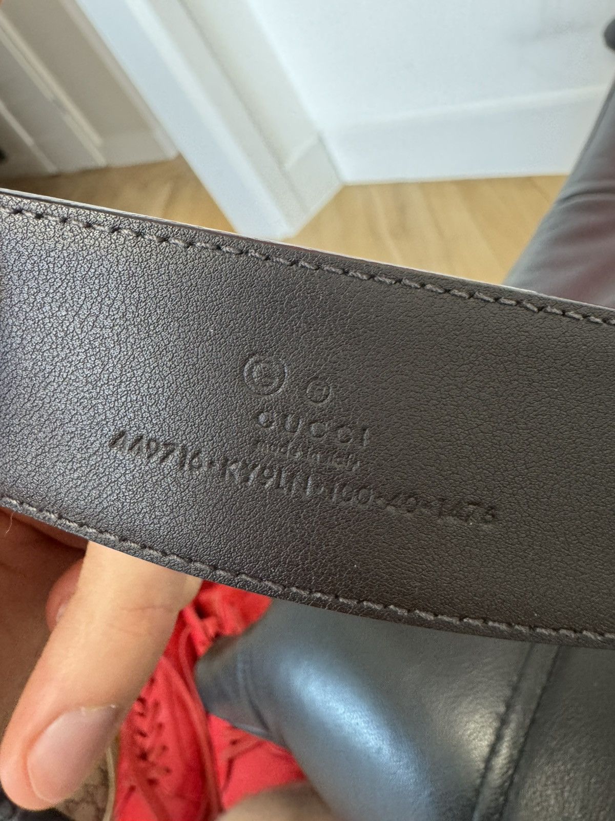 Gucci Gucci GG Monogram Supreme Designer Belt High End Luxury Rare Size ONE SIZE - 5 Thumbnail