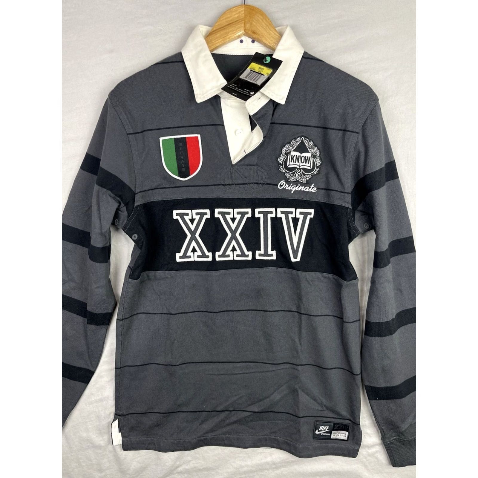 Nike Nike Kobe Shirt Men Small Rugby Polo Sportswear Long Sleeve Battle Elevate Mamba) Size US S / EU 44-46 / 1 - 2 Thumbnail
