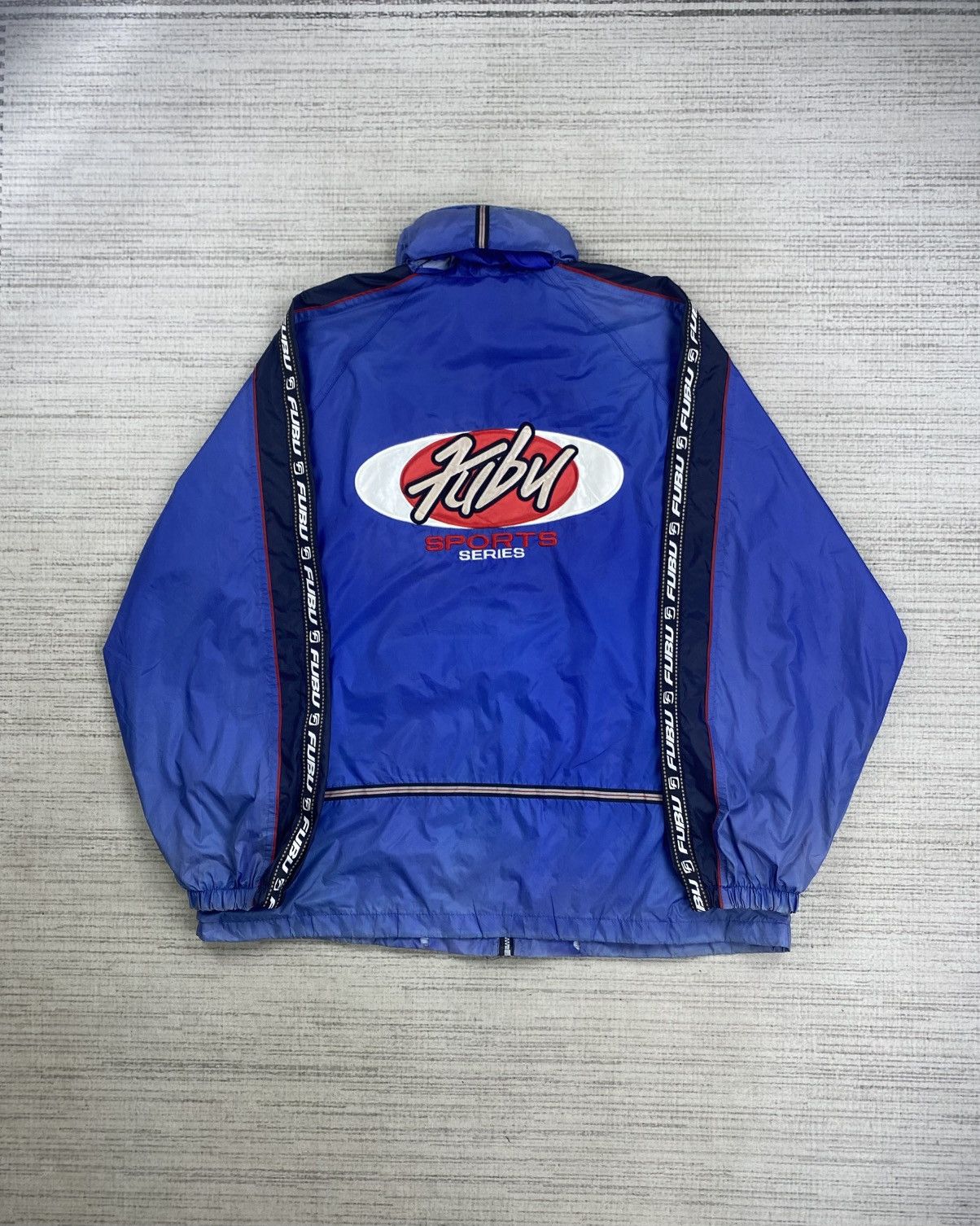 Fubu Vintage Fubu Sports Series Big Logo Zipper Jacket Size US XL / EU 56 / 4 - 1 Thumbnail