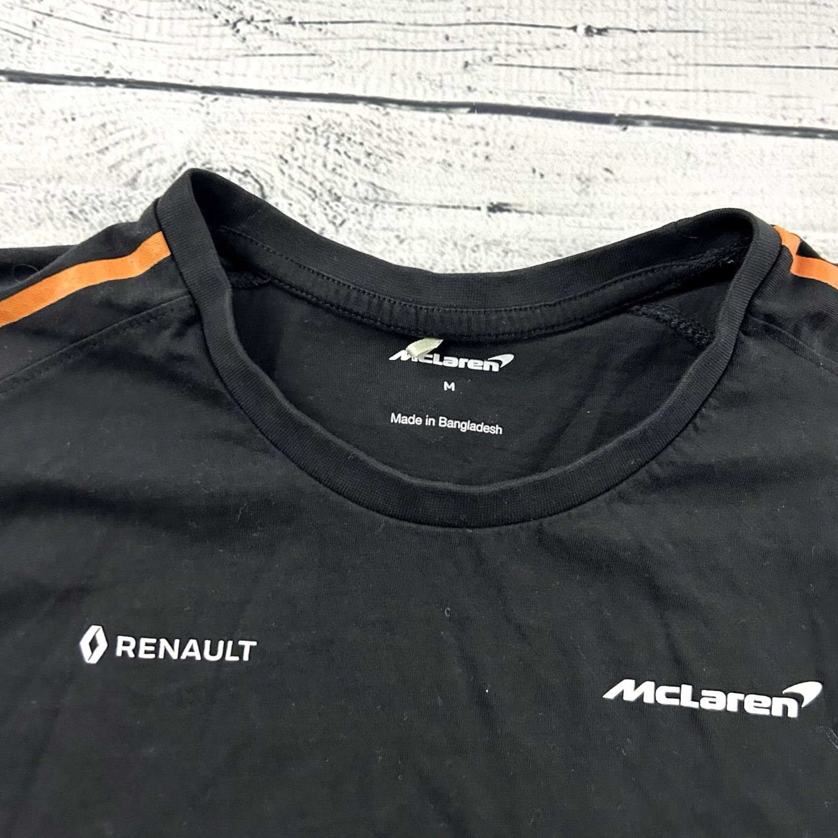 Vintage McLaren Renault Short Sleeve T Shirt Men M Black Size US M / EU 48-50 / 2 - 2 Thumbnail