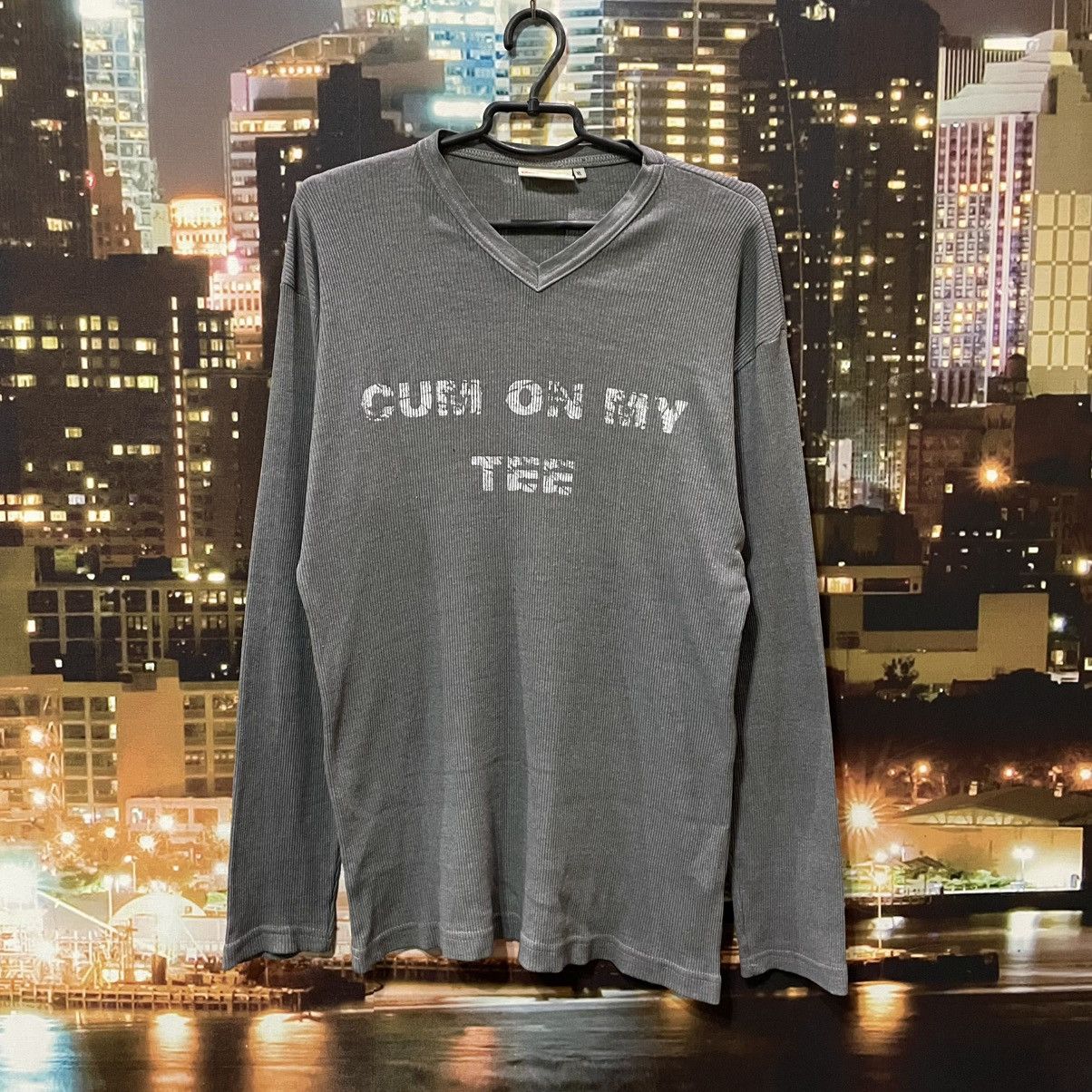 4GSELLER VINTAGE 90S CUM ON MY TEE FUNNY BAND ROCK PORN STAR TEE Y2K Size US XL / EU 56 / 4 - 1 Thumbnail