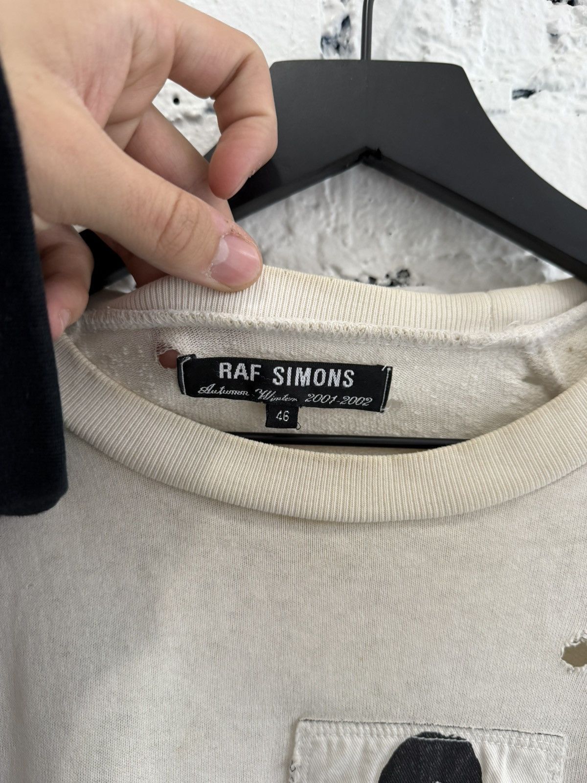 Raf Simons A/W 01-02 ‘RIOT RIOT RIOT’ PATCH CREWNECK Size US S / EU 44-46 / 1 - 7 Thumbnail