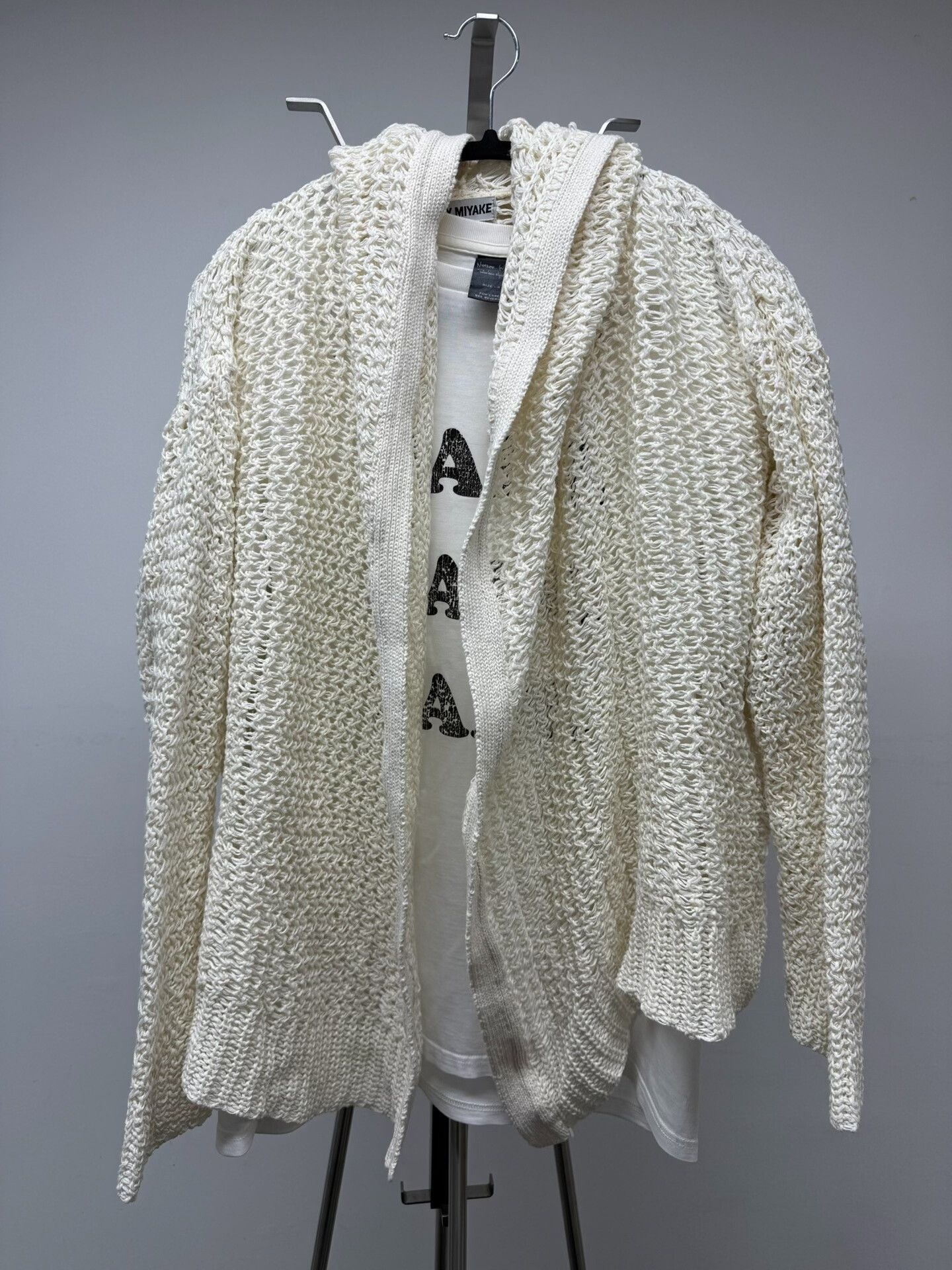 Issey Miyake Issey Miyake Grunge Style Cardigan Size US M / EU 48-50 / 2 - 1 Thumbnail