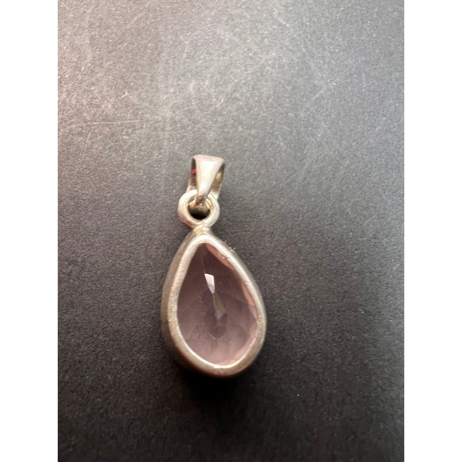 Other NEW Rose Quartz teardrop gemstone 925 pendant 3.34 grams Size ONE SIZE - 8 Thumbnail