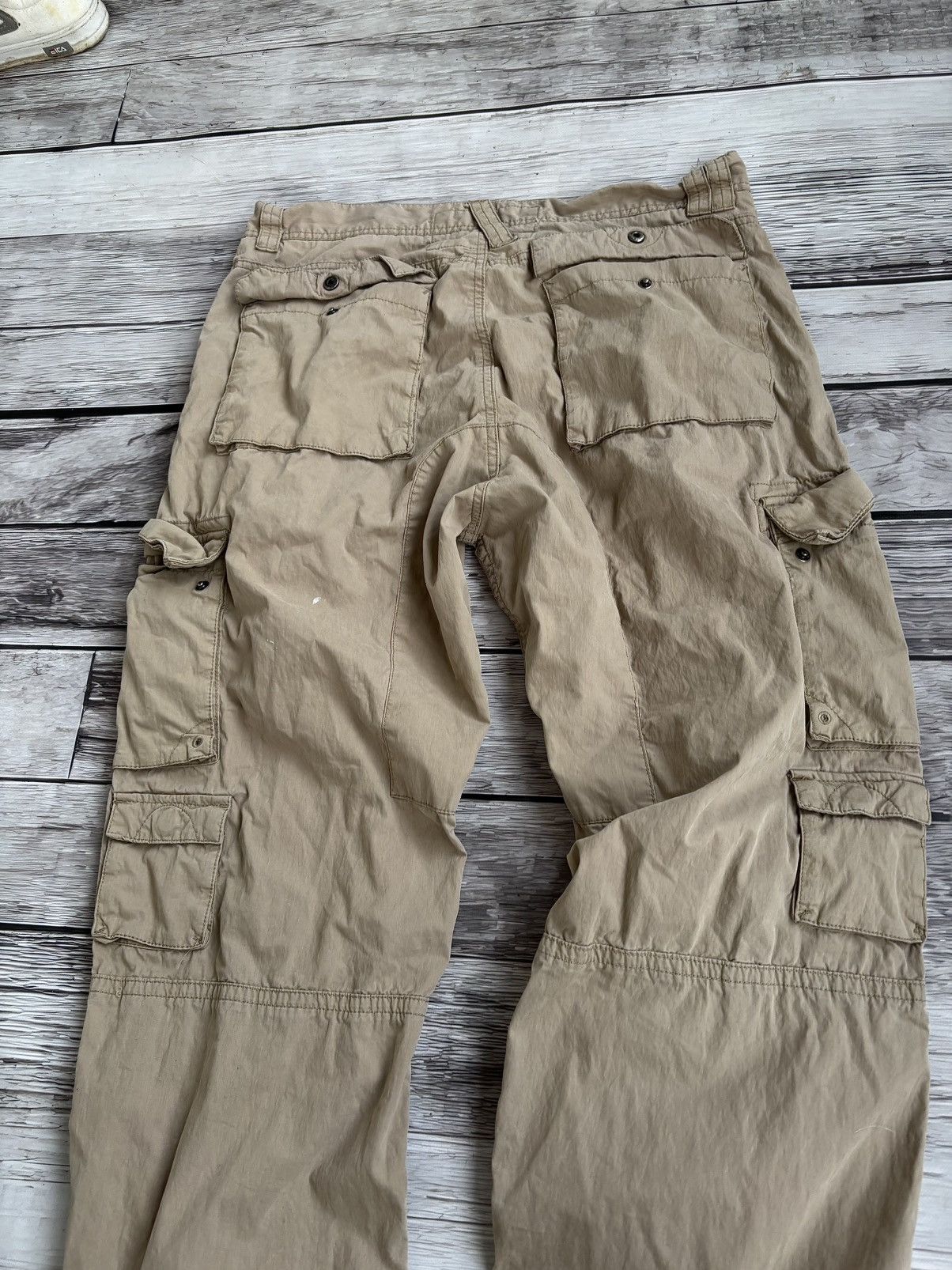 Hysteric Glamour VINTAGE JUNYA WATANABE RAF SIMONS STYLE CARGO PANTS Size US 34 / EU 50 - 6 Thumbnail