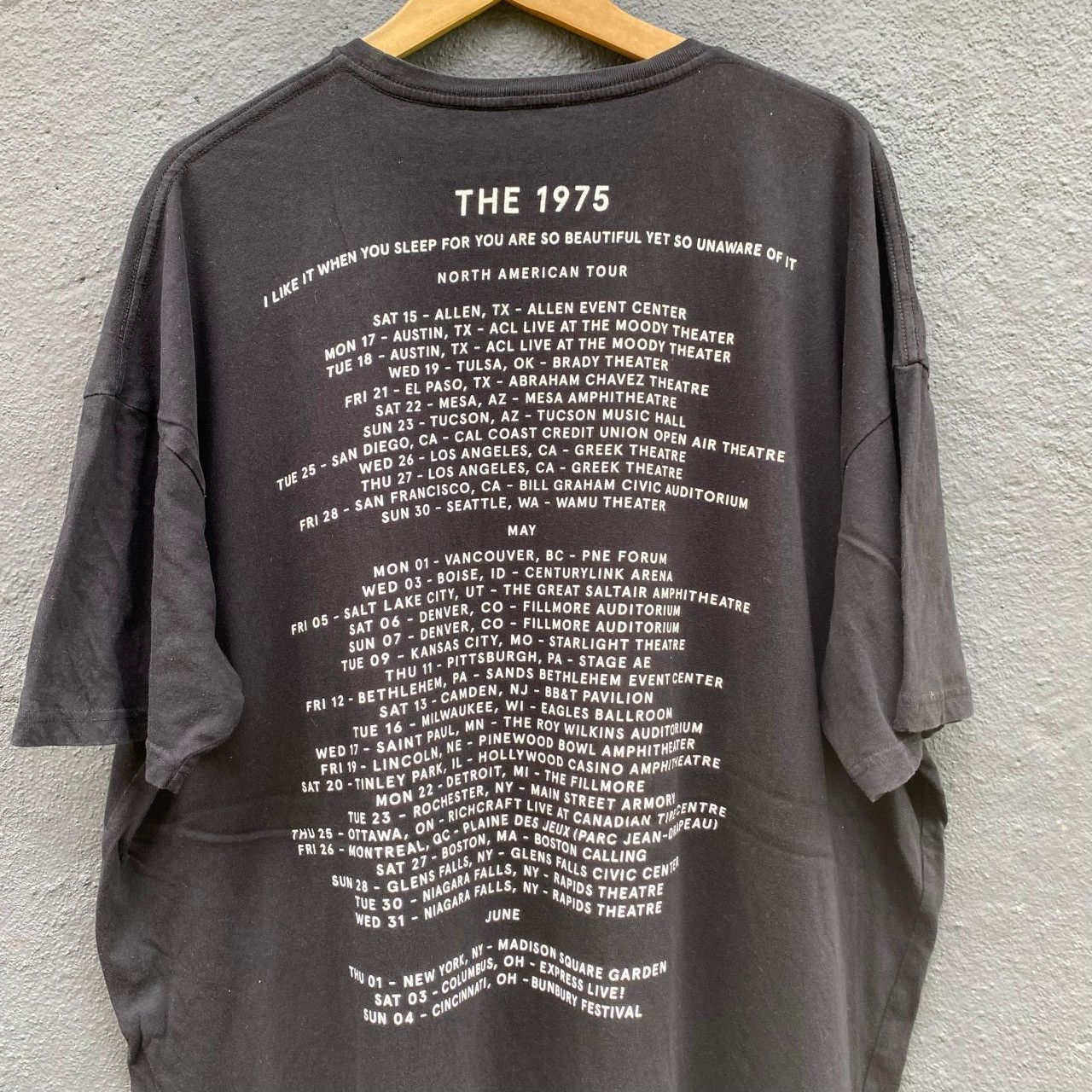 Band Tees Thrashed Faded The 1975 Band Tee Size US XXL / EU 58 / 5 - 7 Thumbnail