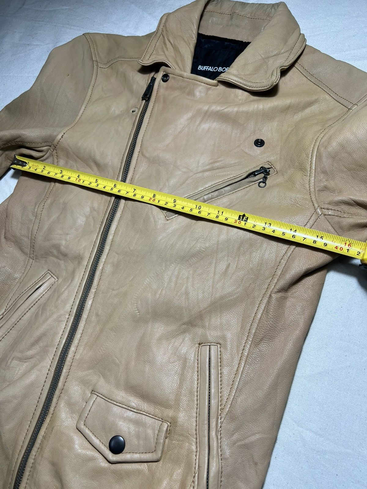 BUFFALO BOBS Buffalo Bobs biker-style leather jacket Size US S / EU 44-46 / 1 - 7 Thumbnail