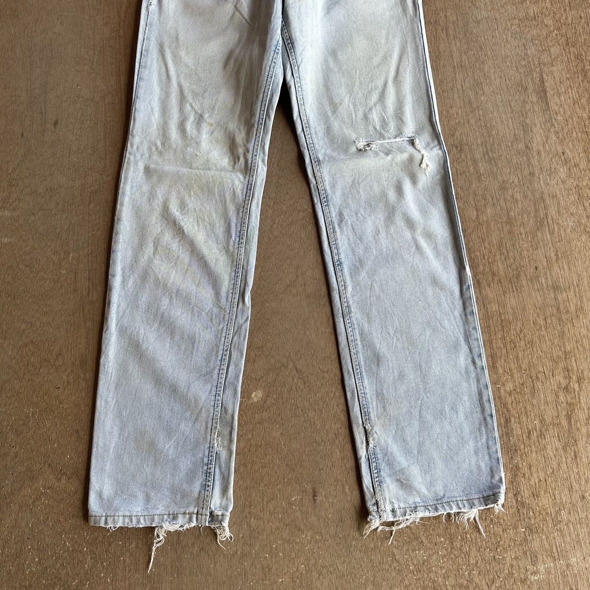 Lee VINTAGE LEE RIDERS JEANS LIGHTWASH DISTRESSED DENIM PANTS Size US 28 / EU 44 - 7 Thumbnail