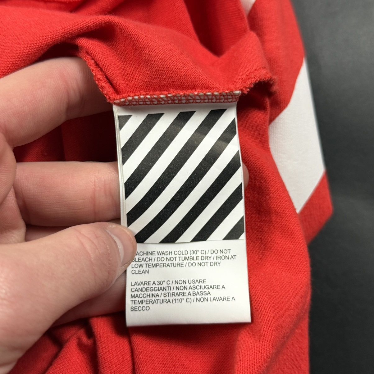 Off-White Offwhite Face Long Sleeve T-Shirt Size US L / EU 52-54 / 3 - 4 Thumbnail