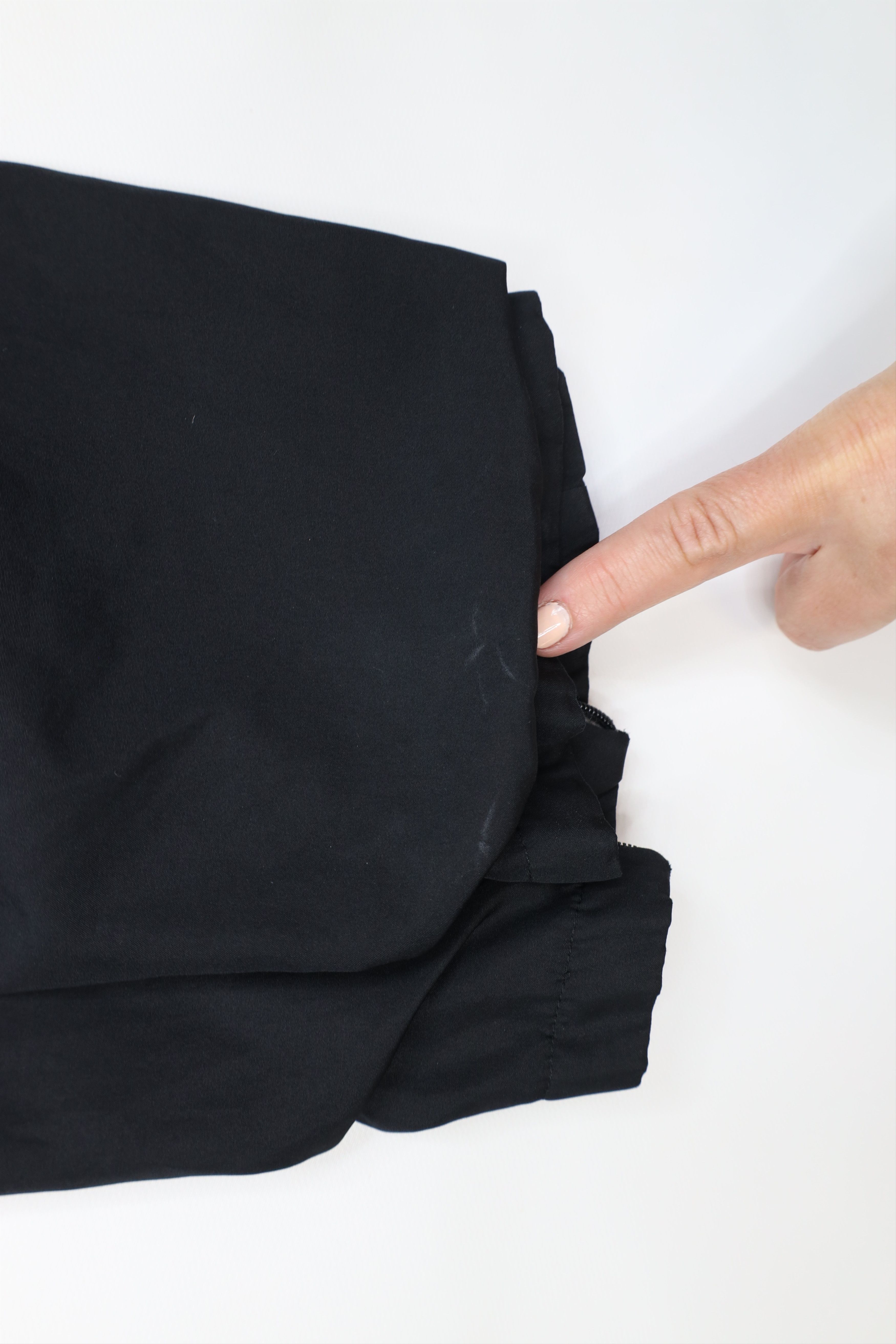 J.Crew Vintage 90s J Crew Gym Wide Leg Windbreaker Pants Black Size US 32 / EU 48 - 11 Thumbnail