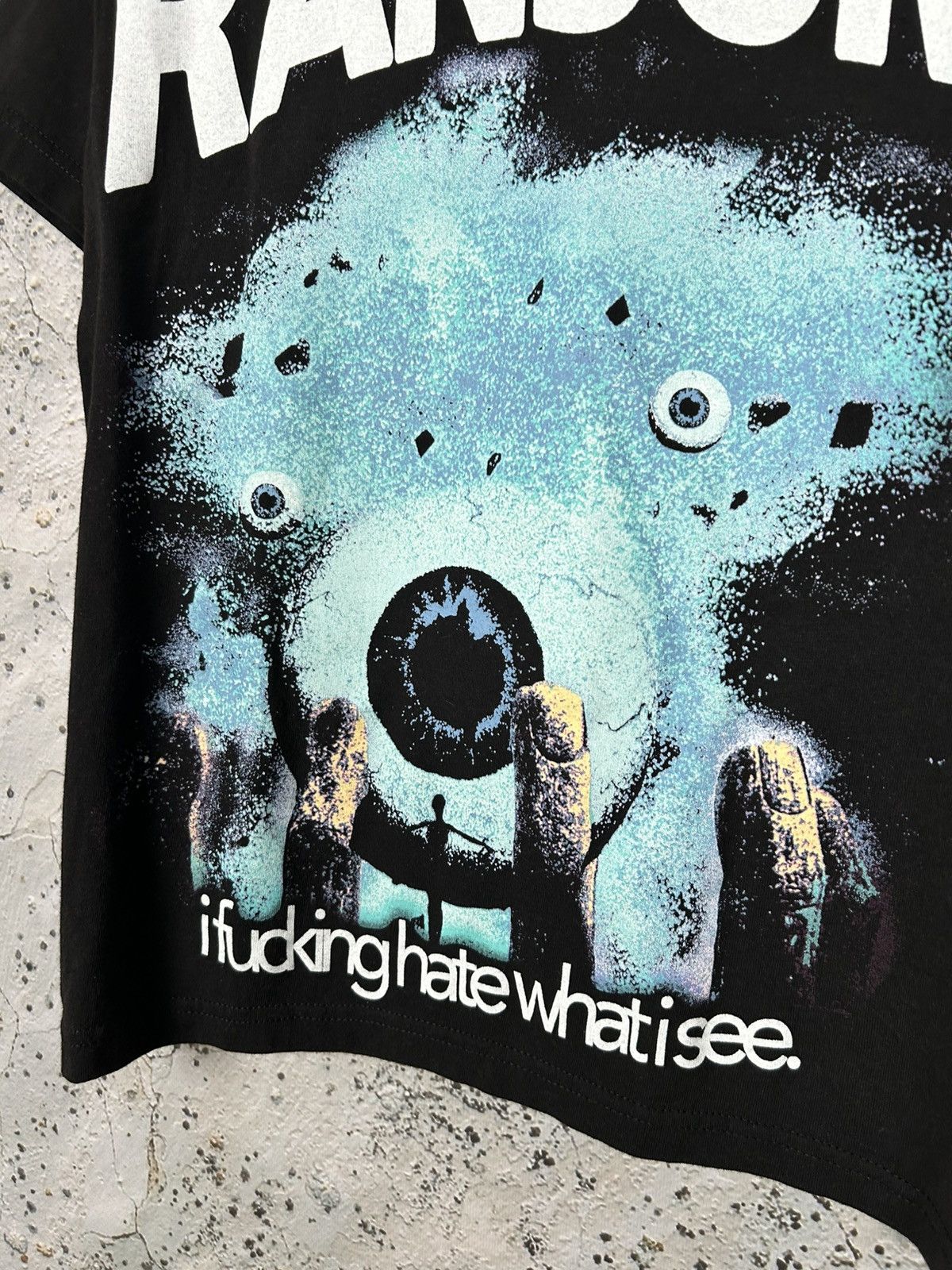 Vintage Ransom Made in USA Streetwear Graphic Tee Vintage Hype Rock Size US S / EU 44-46 / 1 - 4 Thumbnail