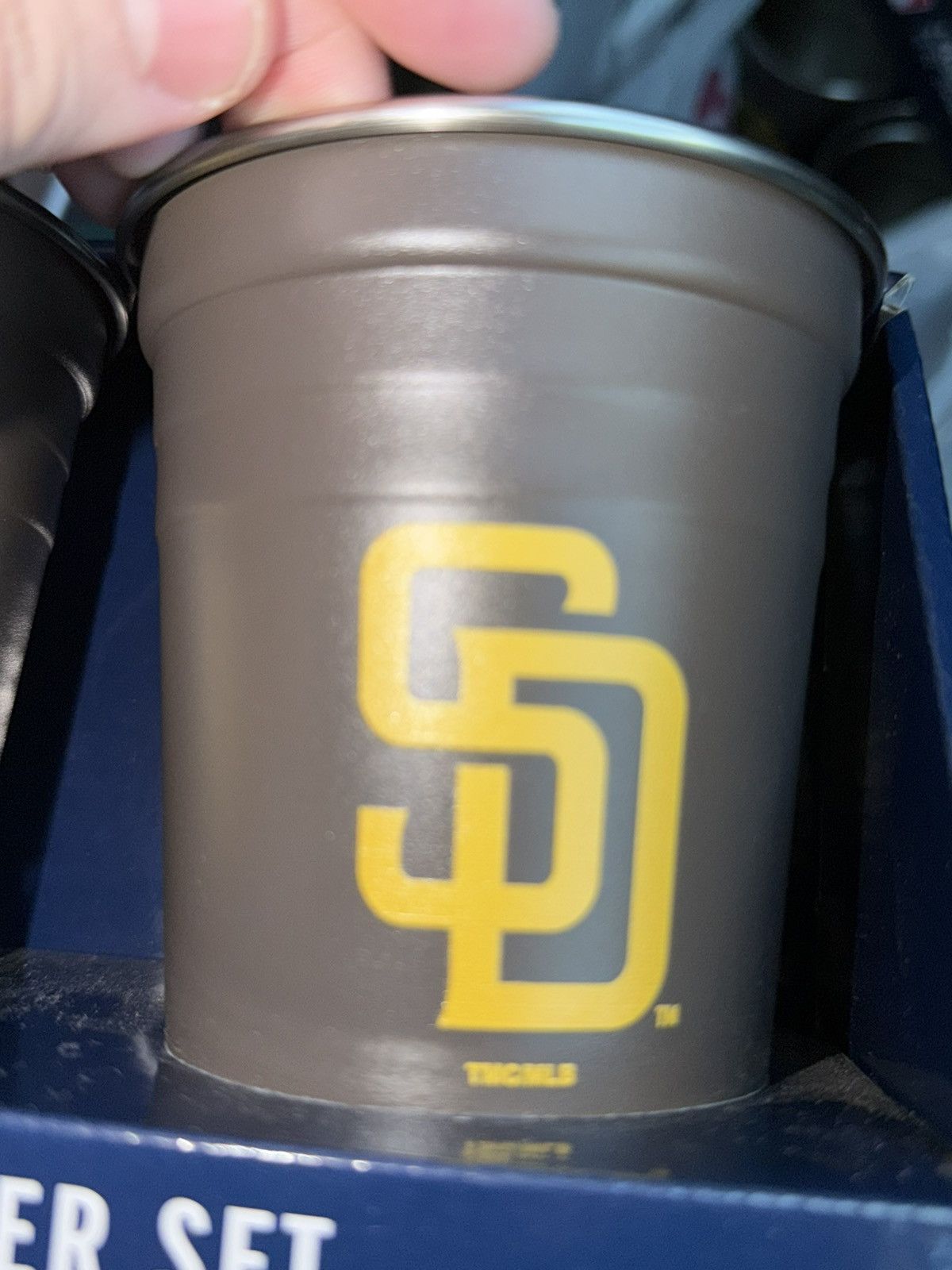 MLB MLB Baseball San Diego Padres 2 Pack 16 Oz. Tumbler Cup Set Size ONE SIZE - 9 Thumbnail