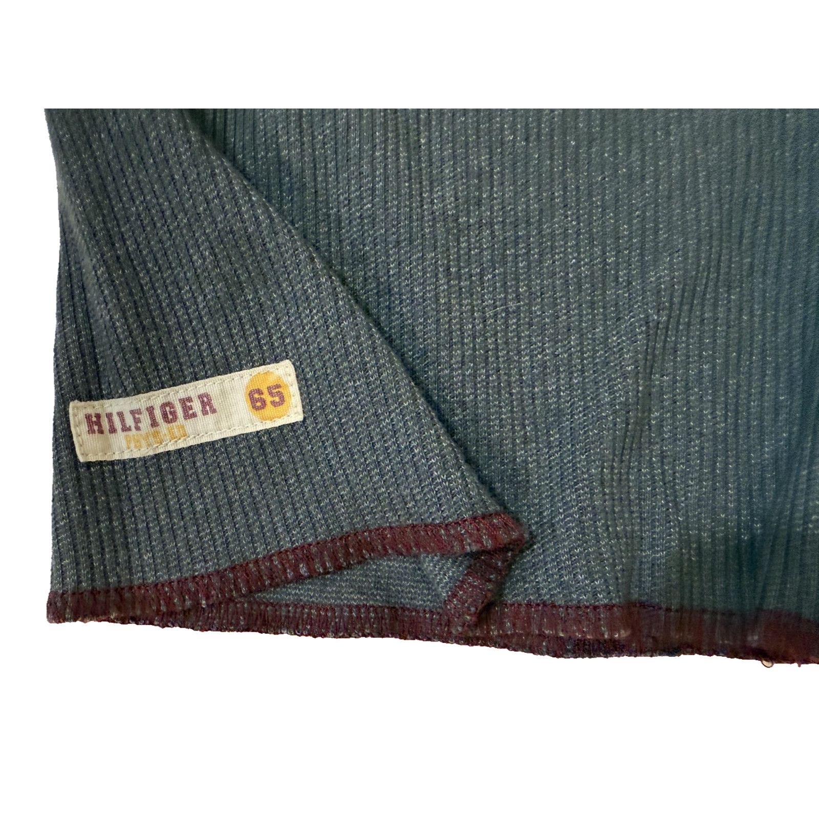Tommy Hilfiger Vintage Tommy Hilfiger Athletics TShirt XL Gray Black 90s Size US XL / EU 56 / 4 - 4 Thumbnail