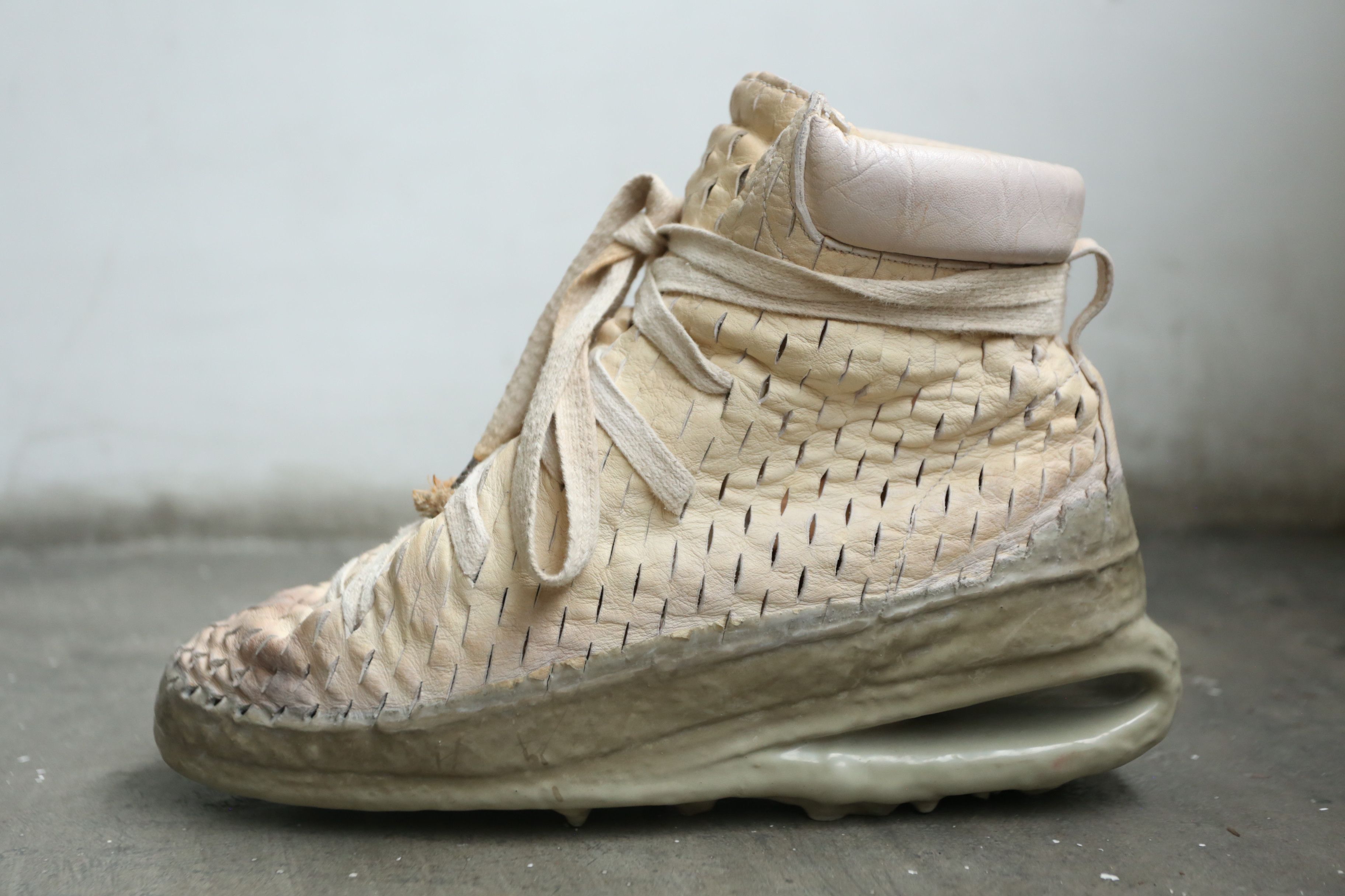 Carol Christian Poell Carol Christian Poell - High-Top Laser Cut U-Sole Sneakers Size US 9 / EU 42 - 12 Thumbnail
