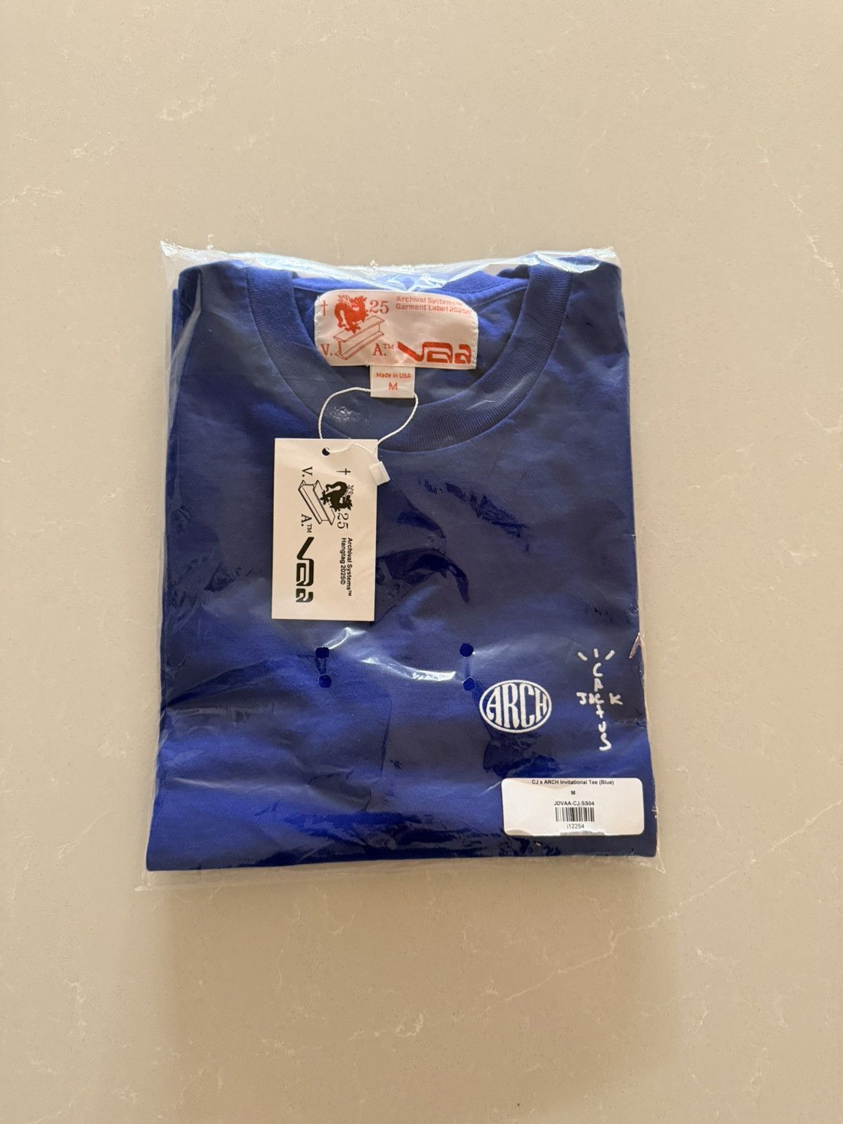 Travis Scott × Virgil Abloh Cactus Jack X ARCH Invitational Tee VAA Size US M / EU 48-50 / 2 - 5 Thumbnail