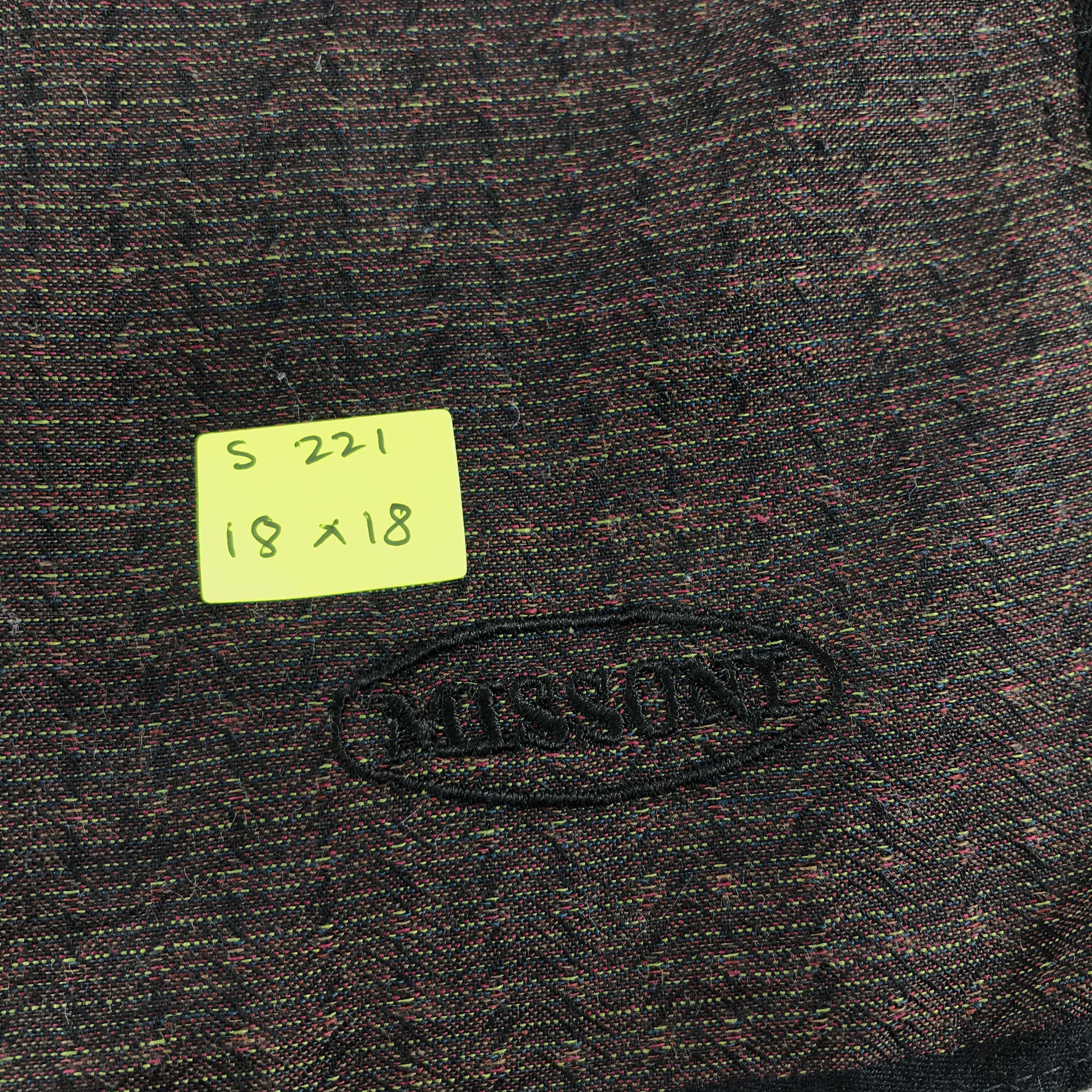 Missoni × Vintage Missoni Bandana / Handkerchief / Neckerchief - S221 Size ONE SIZE - 5 Thumbnail