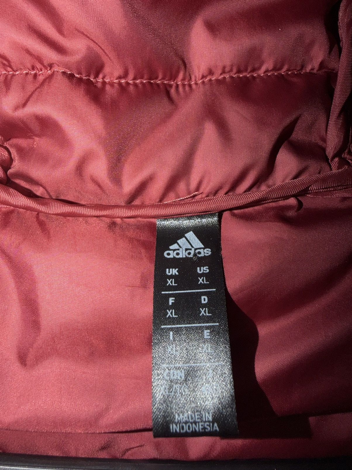 Adidas Adidas Red Men’s Long Cap Down Jacket Size XL Size US XL / EU 56 / 4 - 2 Thumbnail