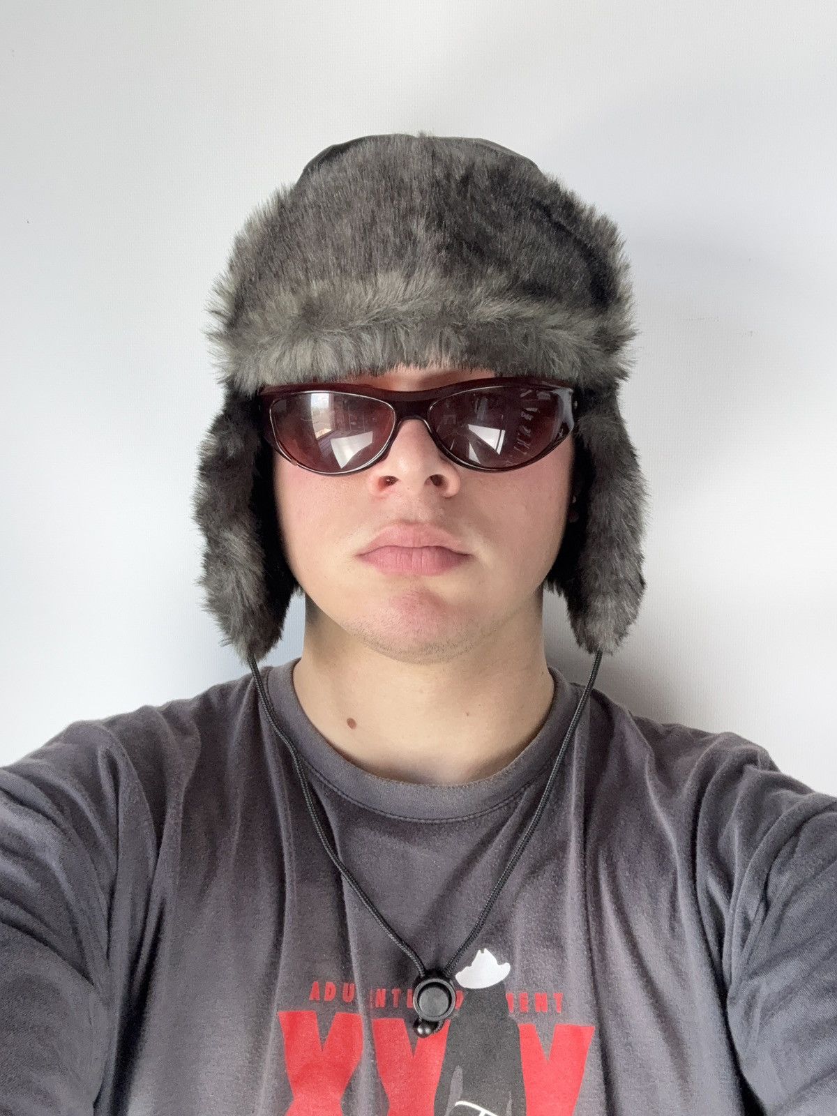 Vintage Y2K Vintage Avant Garde Hat Ushanka Fur Streetwear Style Alt Size ONE SIZE - 6 Thumbnail