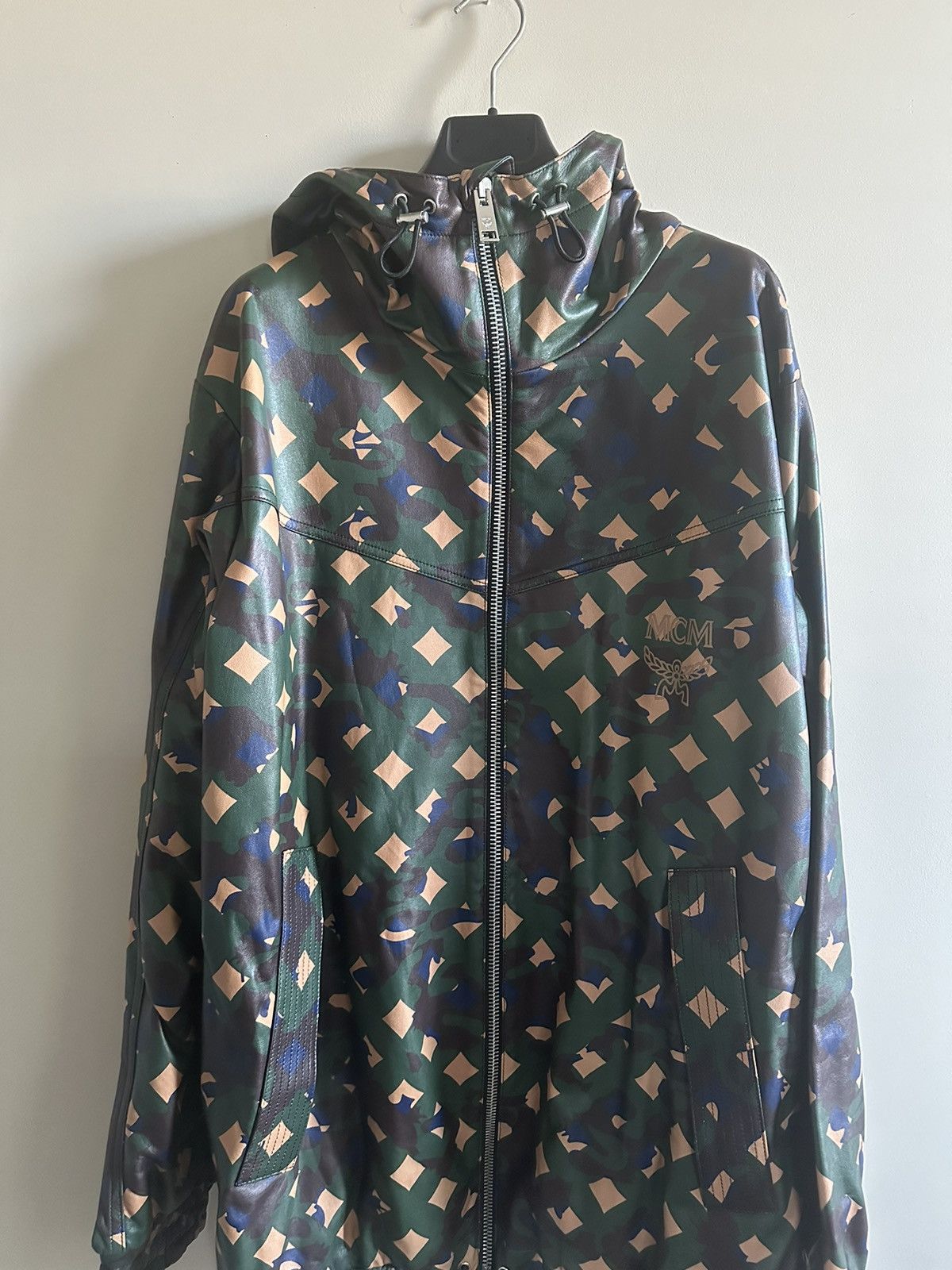 MCM MCM Lamb Leather Camo Jacket Size US L / EU 52-54 / 3 - 1 Thumbnail