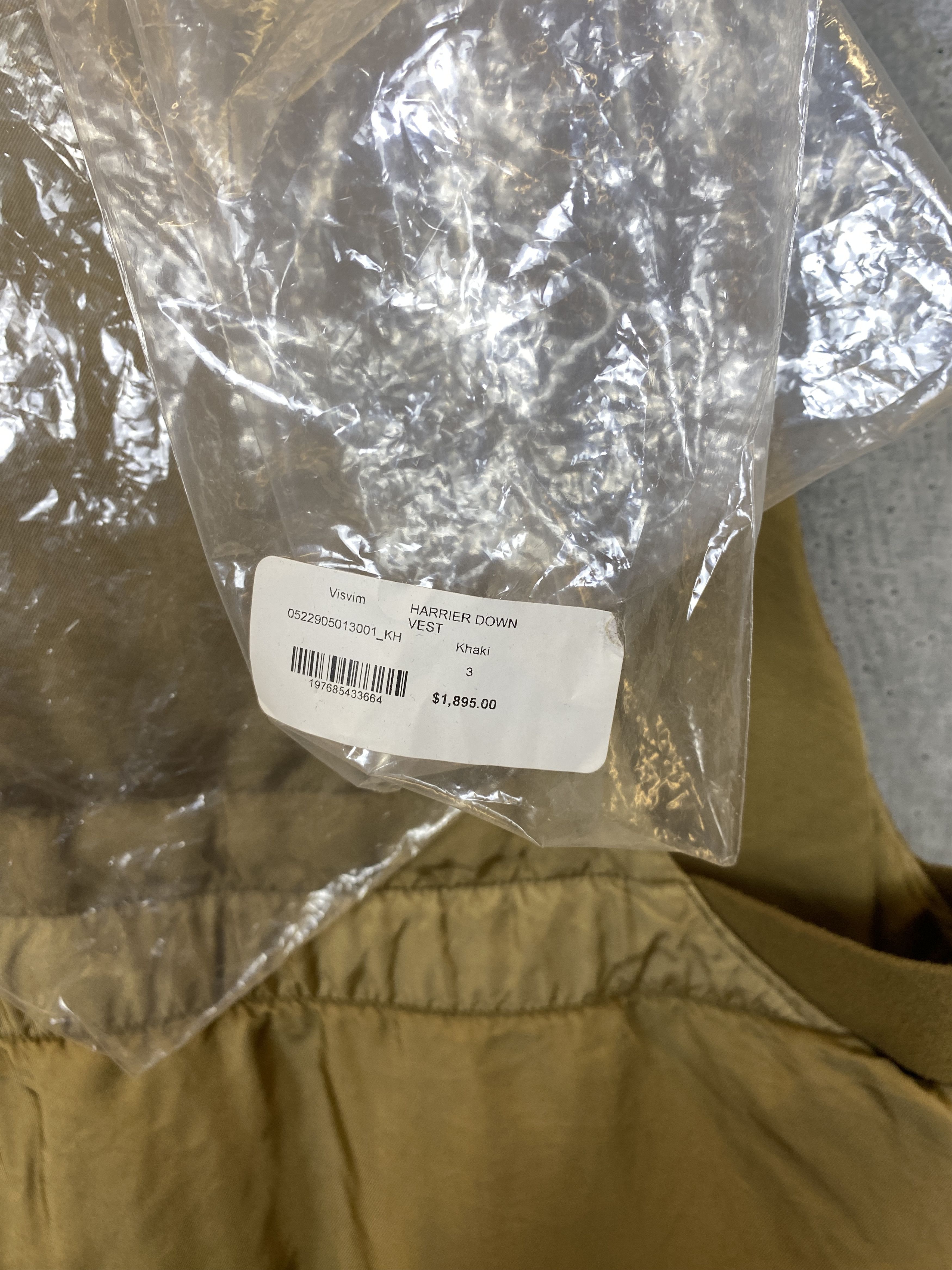 Visvim $1895 NWT VISVIM HARRIER DOWN VEST RAYON Size US M / EU 48-50 / 2 - 11 Thumbnail