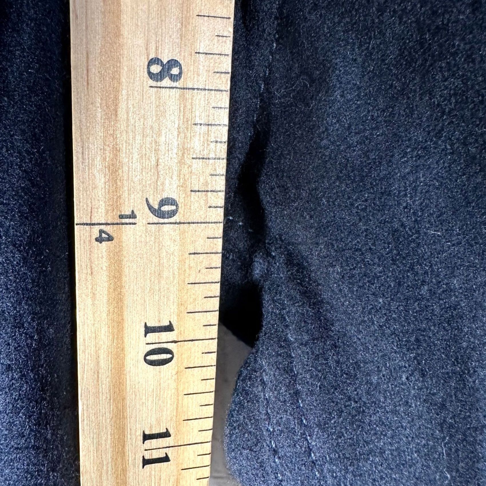 Gustin Gustin Pants Mens Size 29 Charcoal Black Wool Blend Five Pocket Button Fly Size US 29 - 5 Thumbnail