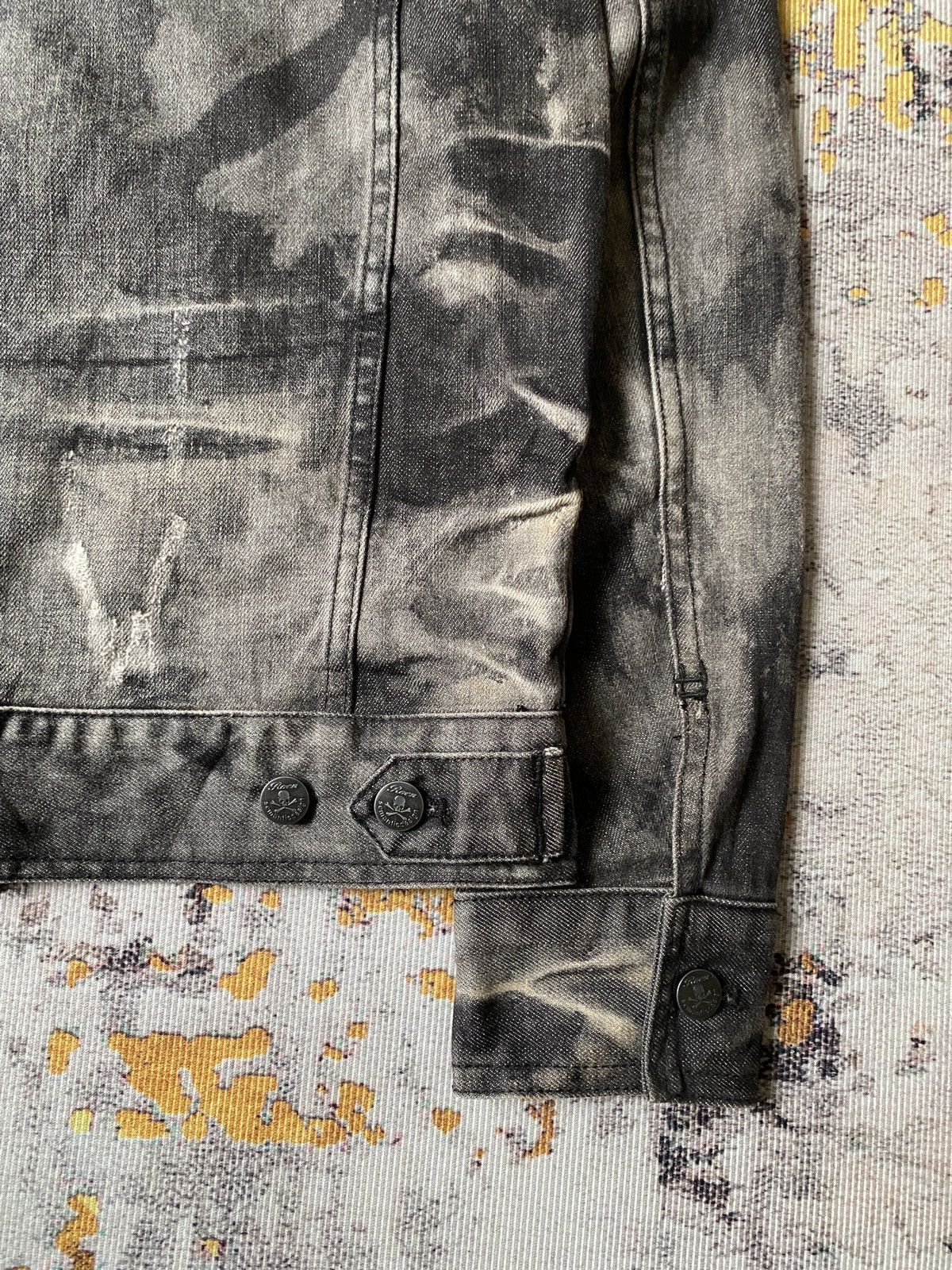 Roen Roen X Semantic Design Bleached Distressed Denim Jacket Size US M / EU 48-50 / 2 - 15 Thumbnail