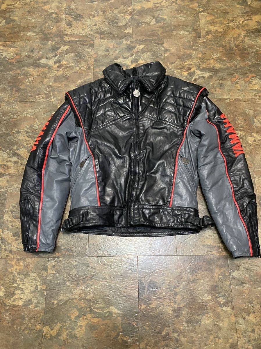Yamaha vintage yamaha leather jacket Size US M / EU 48-50 / 2 - 1 Thumbnail