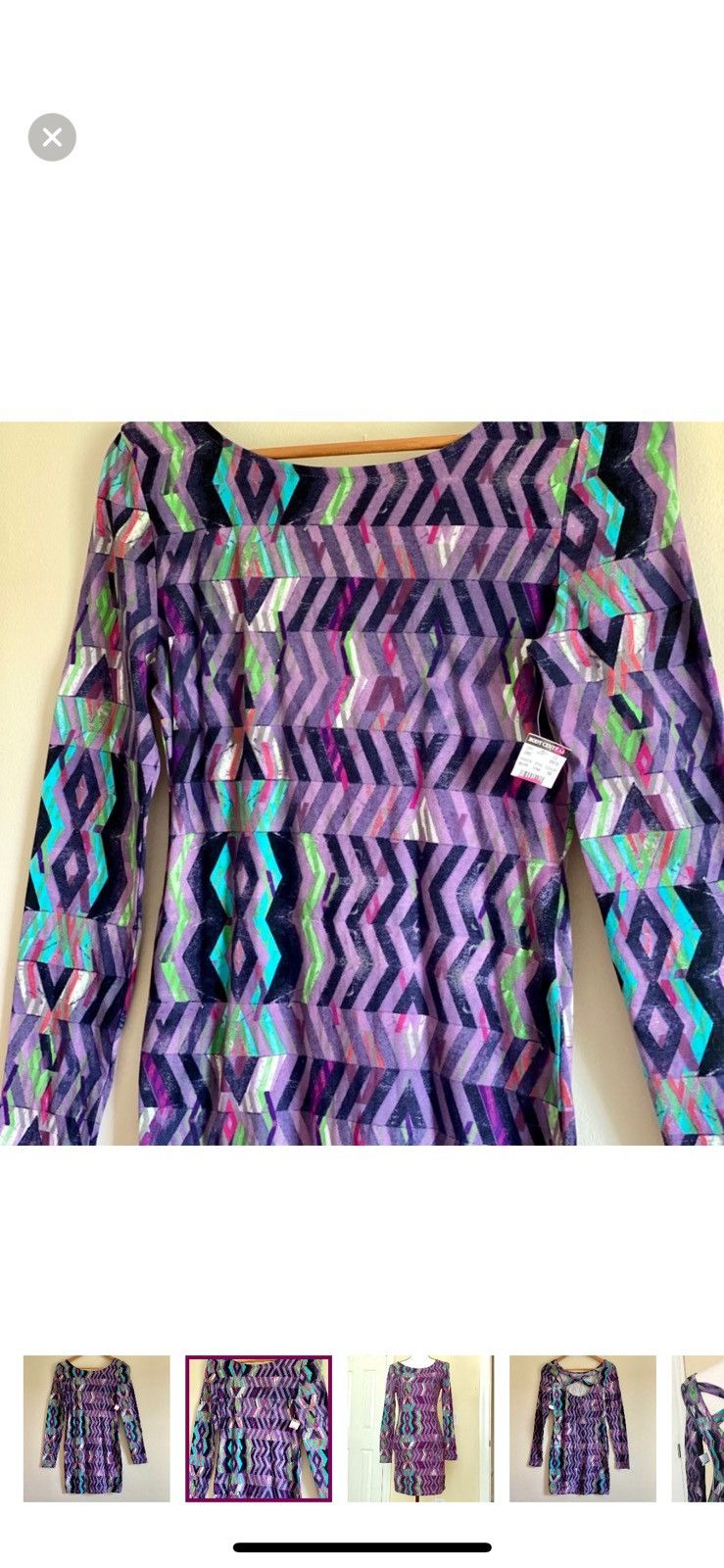 Other BODY CENTRAL CRISS CROSS CUTOUT BACK DRESS Size M / US 6-8 / IT 42-44 - 2 Thumbnail