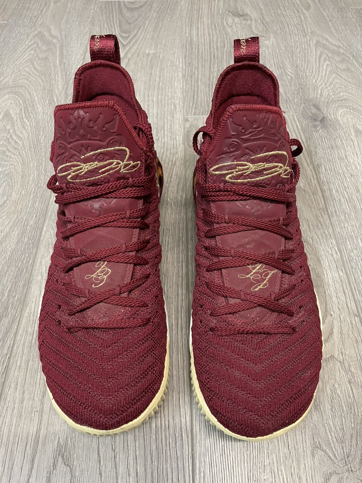 Nike Nike lebron 16 king red burgundy and leopard size 8 Size US 8 / EU 41 - 5 Thumbnail