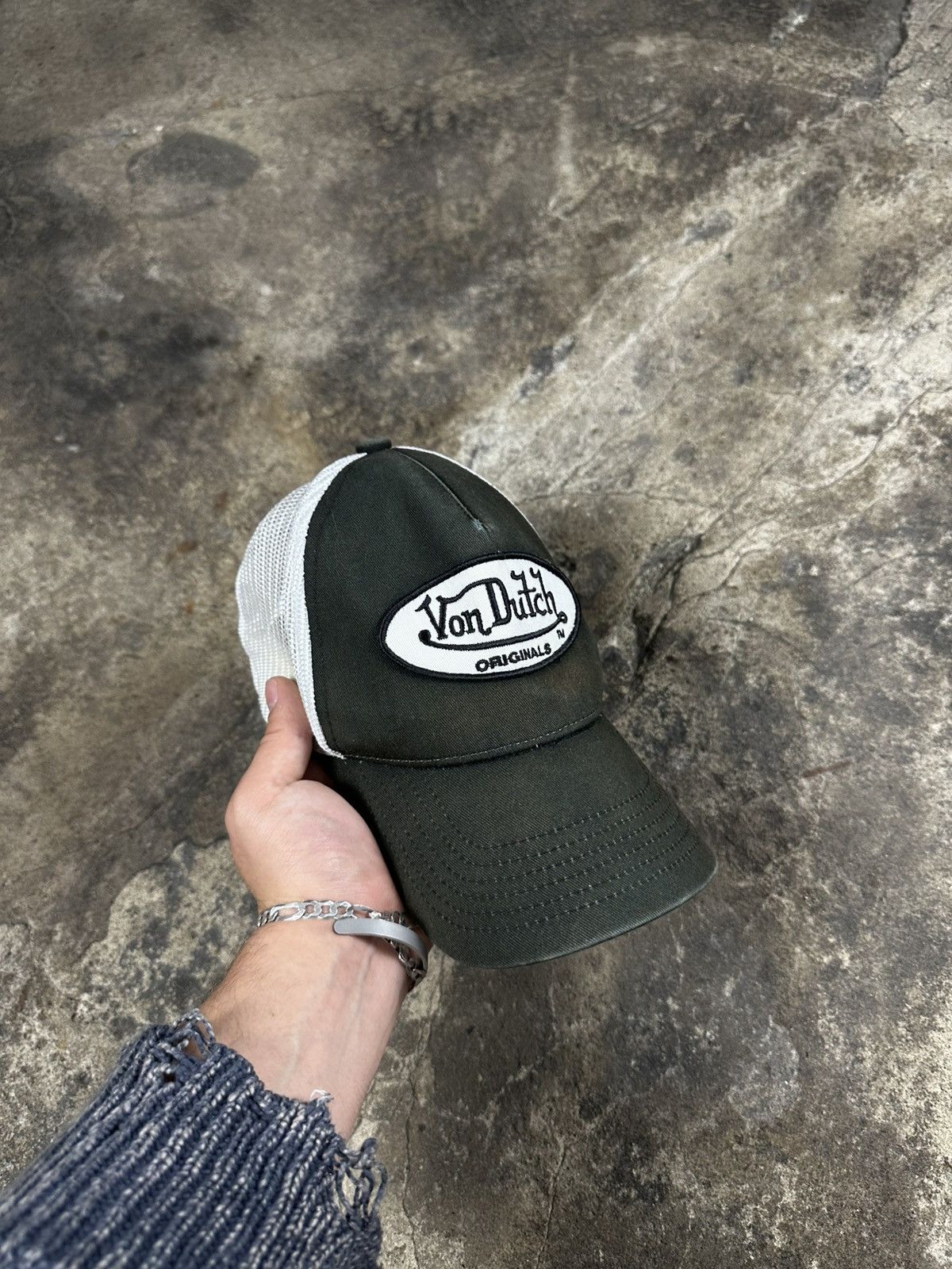 Von Dutch Vintage Von Dutch Washed Logo Cap Size ONE SIZE - 1 Thumbnail