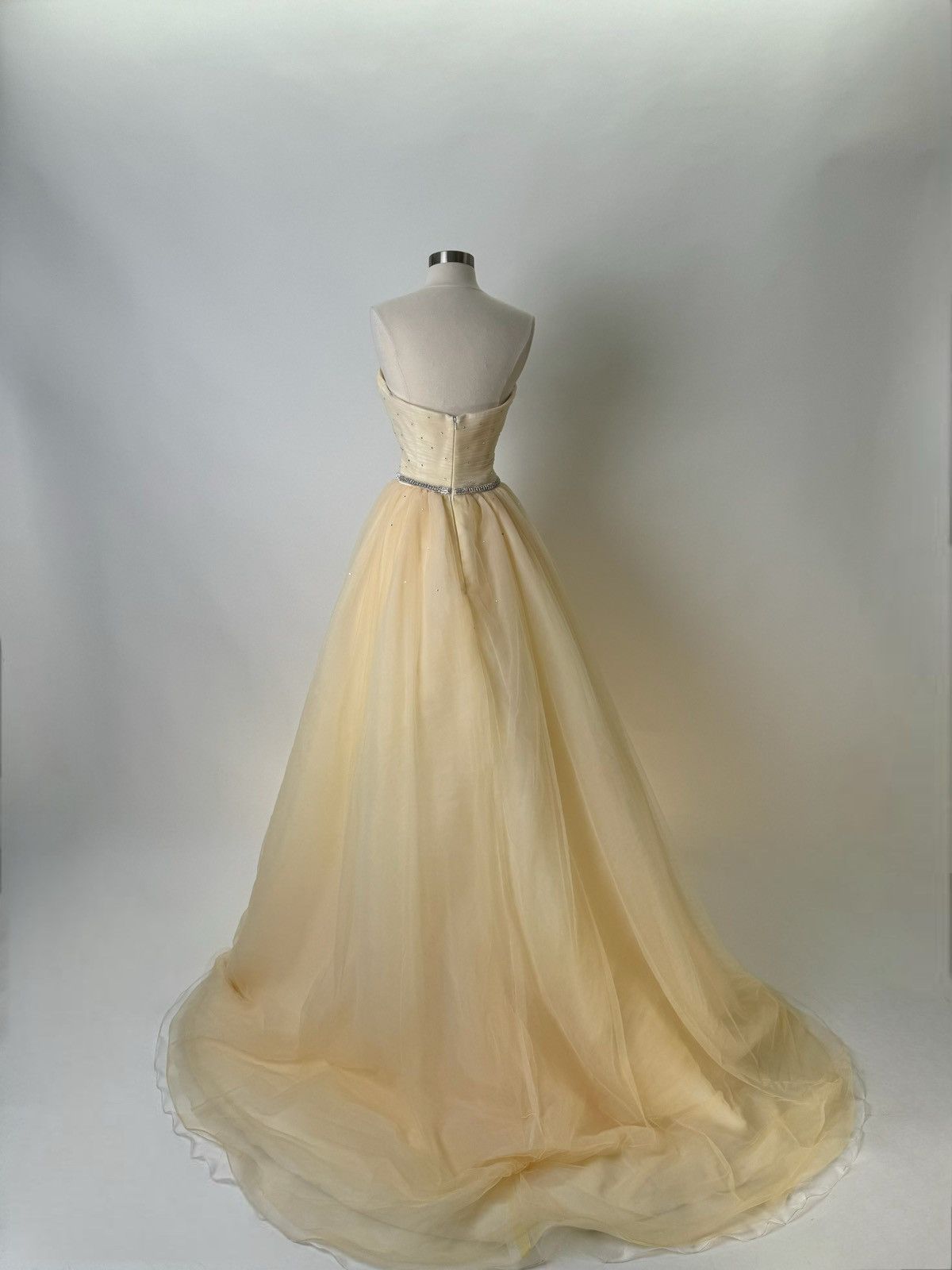 Other Brand New US 8 Anna Augusta Maxi Yellow Evening Dress Size M / US 6-8 / IT 42-44 - 9 Thumbnail