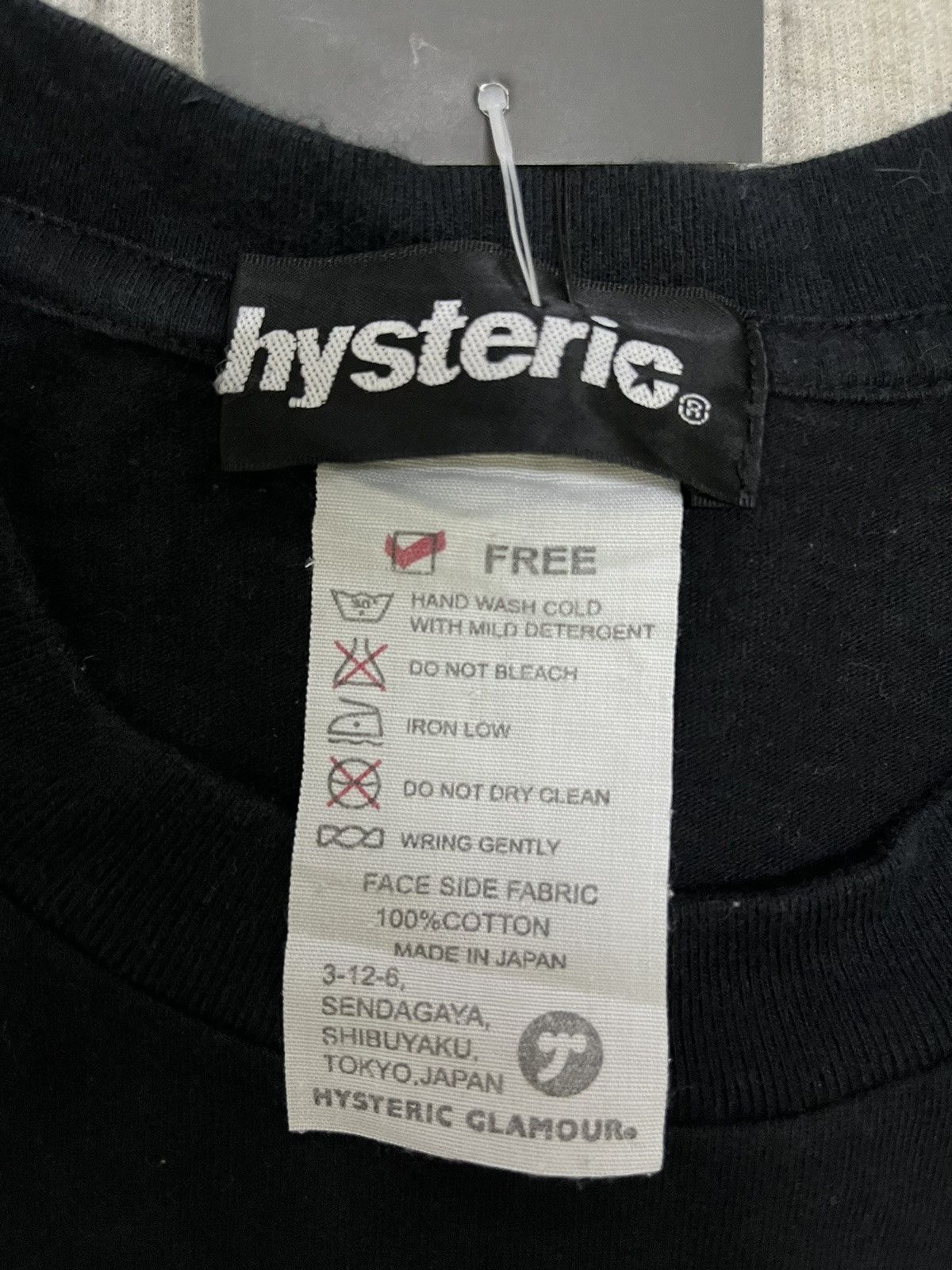 Hysteric Glamour × Issey Miyake × Vintage Vintage 90s hysteric glamour tshirt Size US S / EU 44-46 / 1 - 5 Thumbnail
