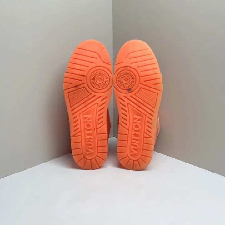 Louis Vuitton Virgil Abloh x Louis Vuitton Stylish Orange Trainers -2508 Size US 8 / EU 41 - 4 Thumbnail